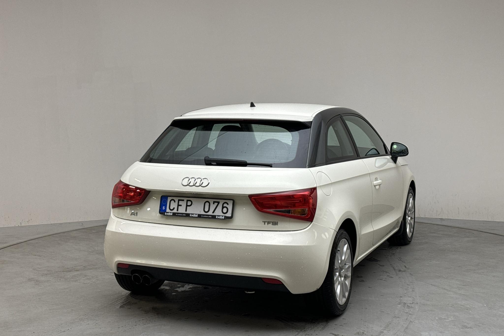 Audi A1 1.4 TFSI (122hk) - 66 680 km - Automatic - white - 2011
