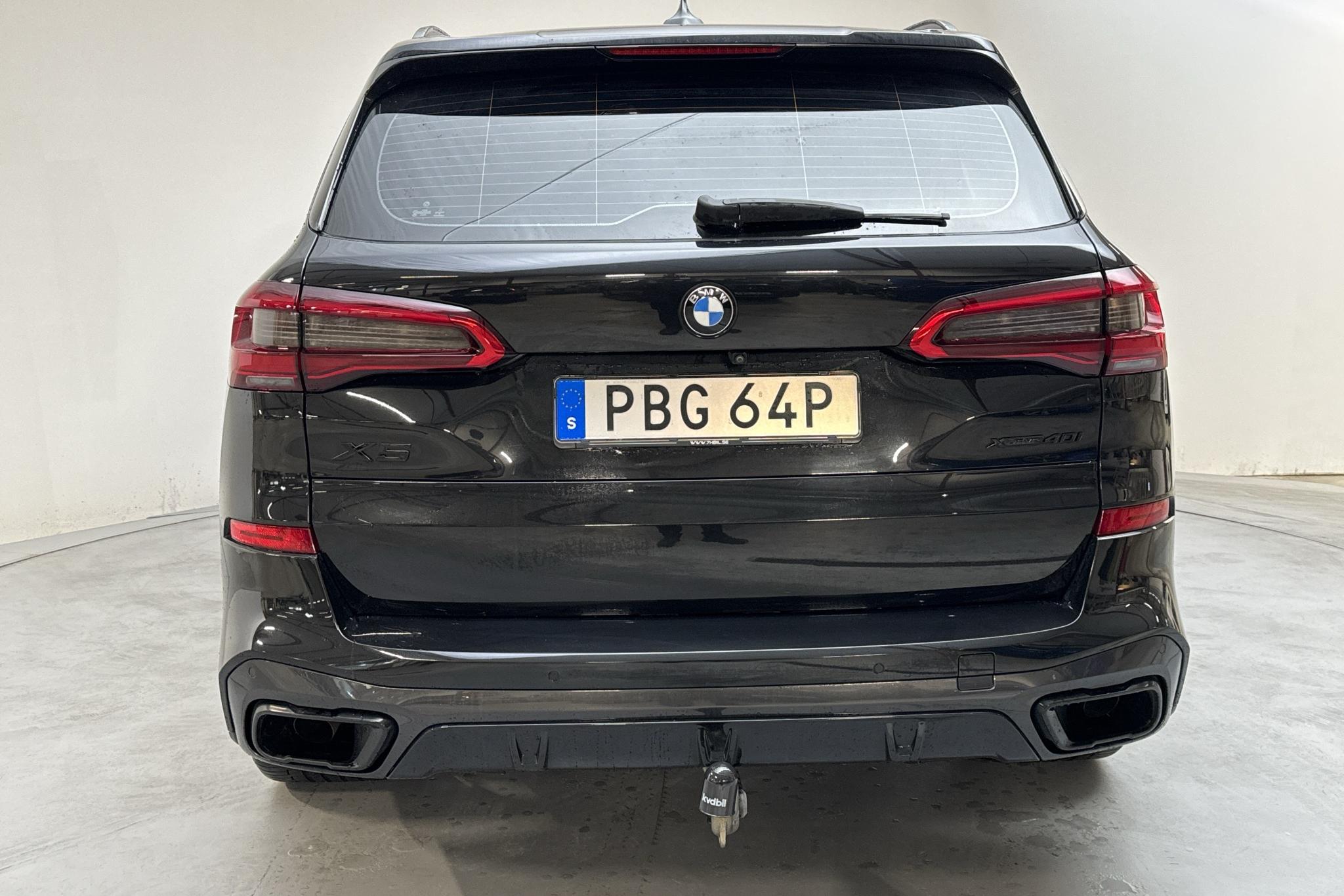 BMW X5 xDrive40i, G05 (340hk) - 74 070 km - Automaatne - must - 2019