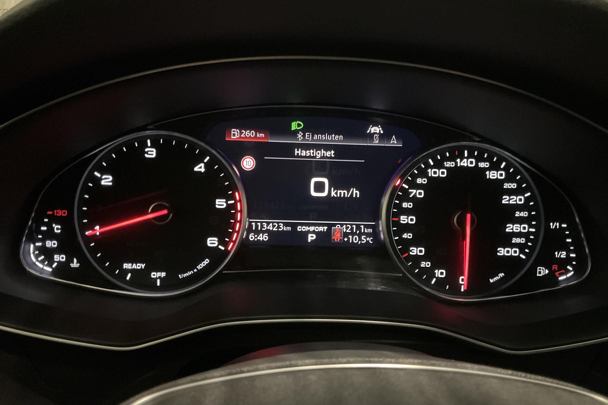 Audi A6 Avant 40 TDI (204hk) - 113 420 km - Automatyczna - szary - 2021