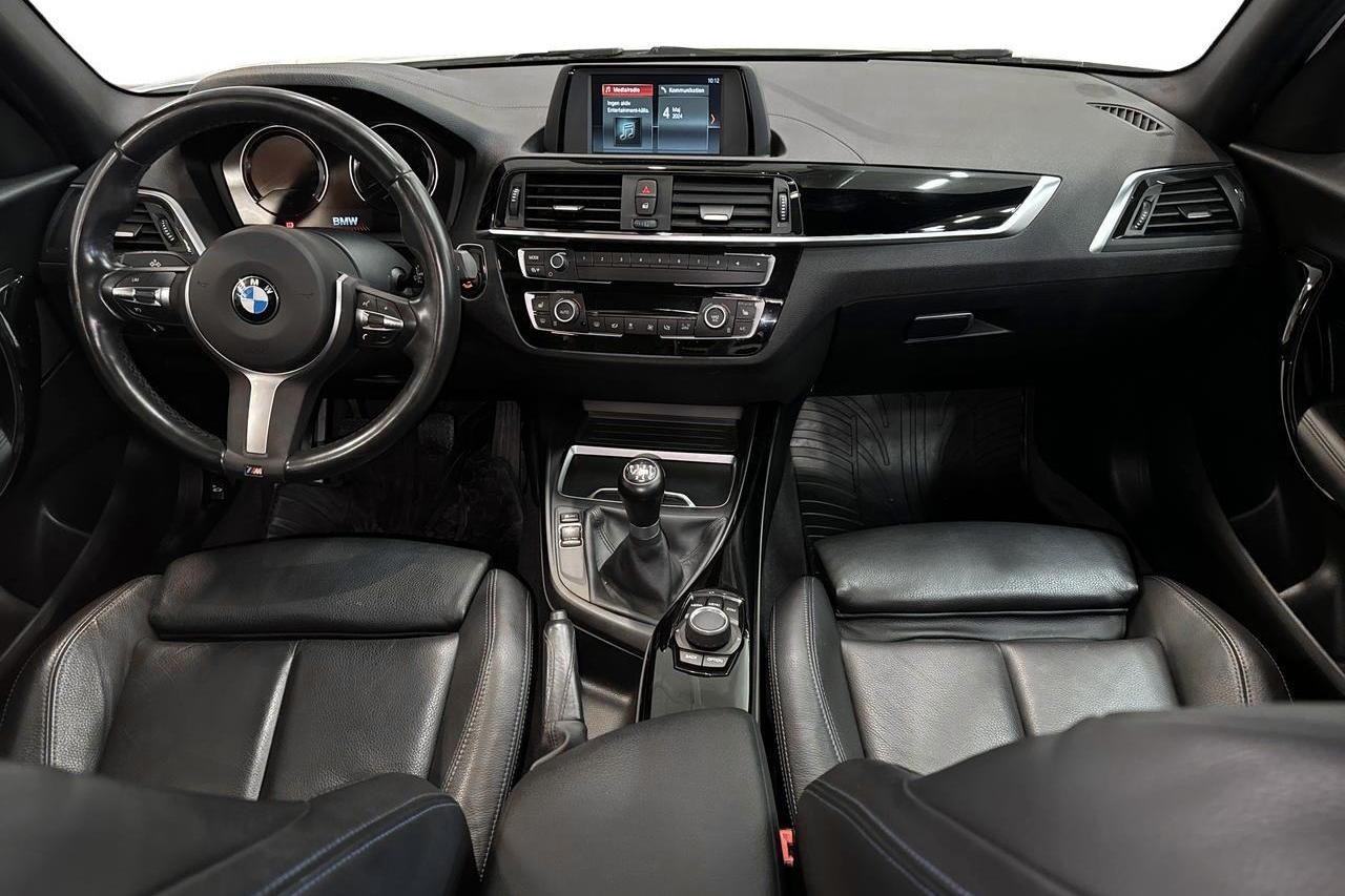 BMW 118i 5dr, F20 (136hk) - 54 760 km - Käsitsi - valge - 2019