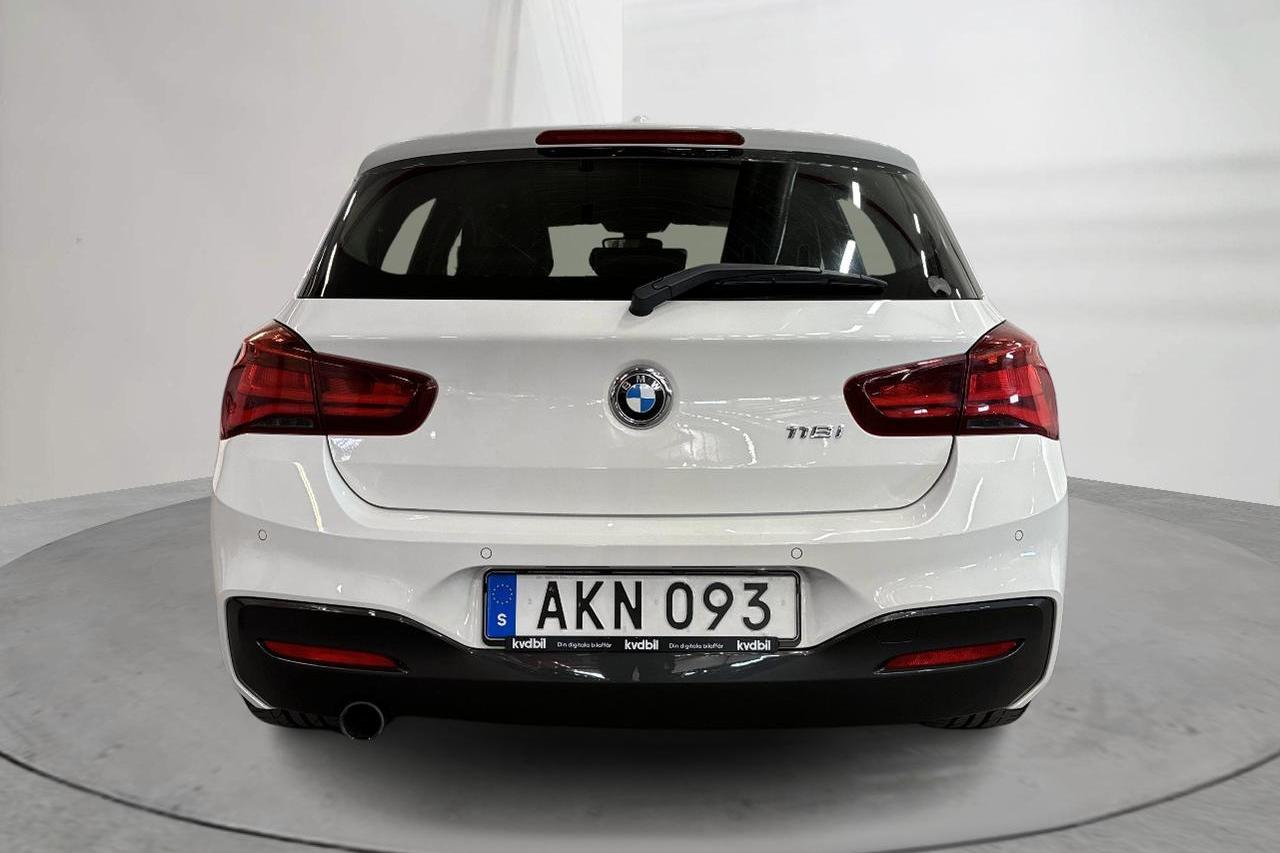 BMW 118i 5dr, F20 (136hk) - 54 760 km - Käsitsi - valge - 2019