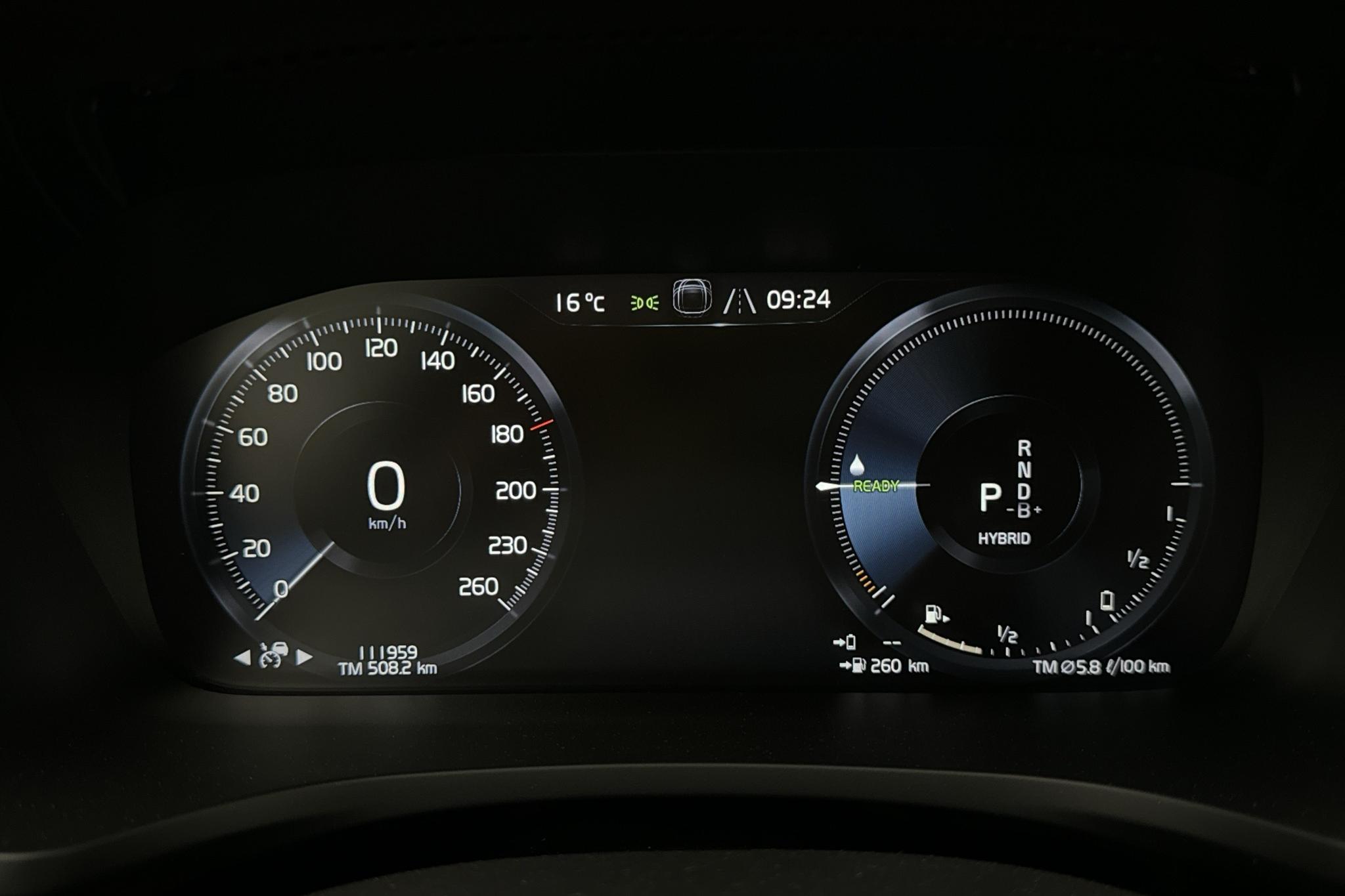 Volvo V60 T6 AWD Recharge (340hk) - 111 960 km - Automaatne - hall - 2021