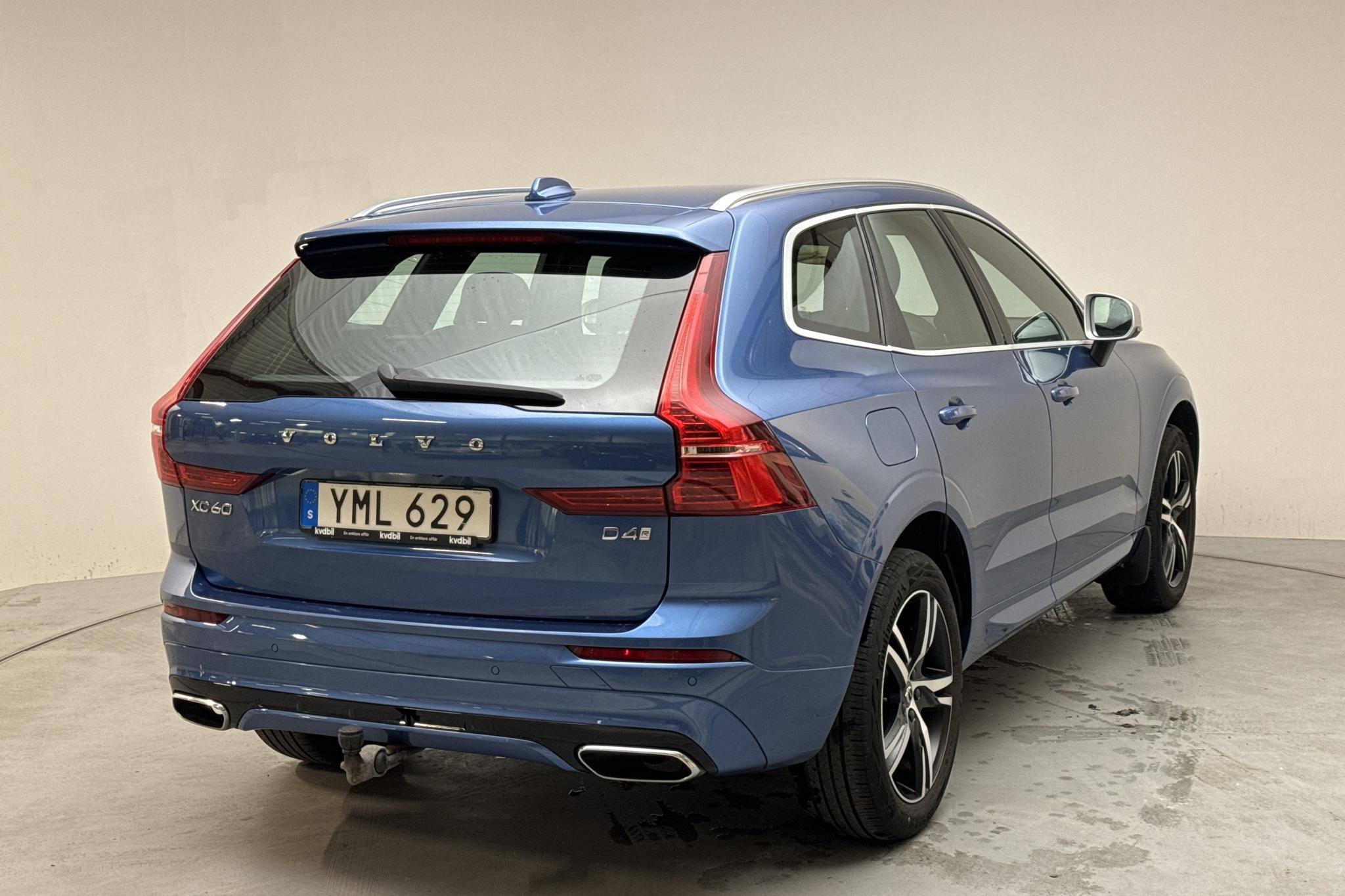 Volvo XC60 D4 2WD (190hk) - 132 940 km - Automaatne - sinine - 2019