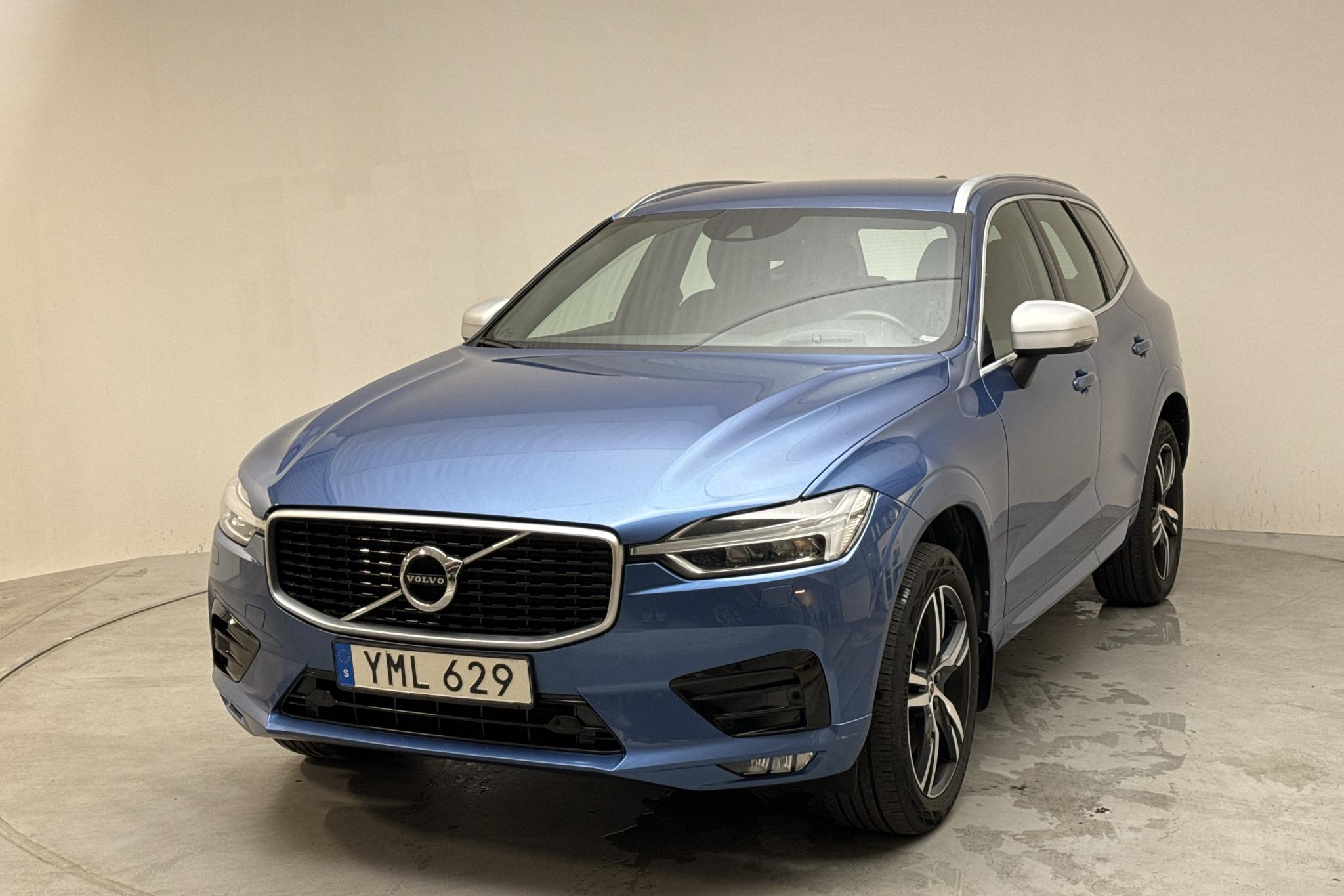 Volvo XC60 D4 2WD (190hk) - 132 940 km - Automatyczna - niebieski - 2019