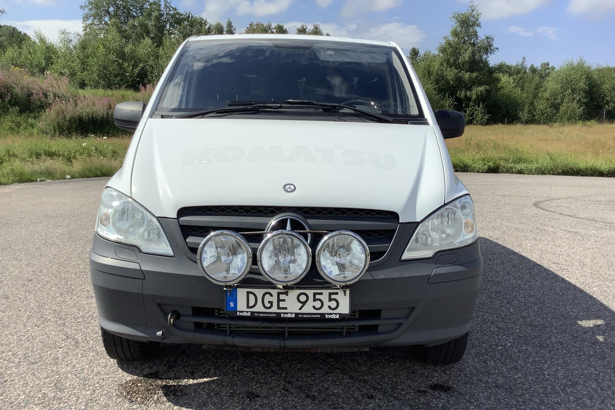 Mercedes Vito 116 CDI 4x4 W639 (163hk) - 27 344 mil - Automat - vit - 2014