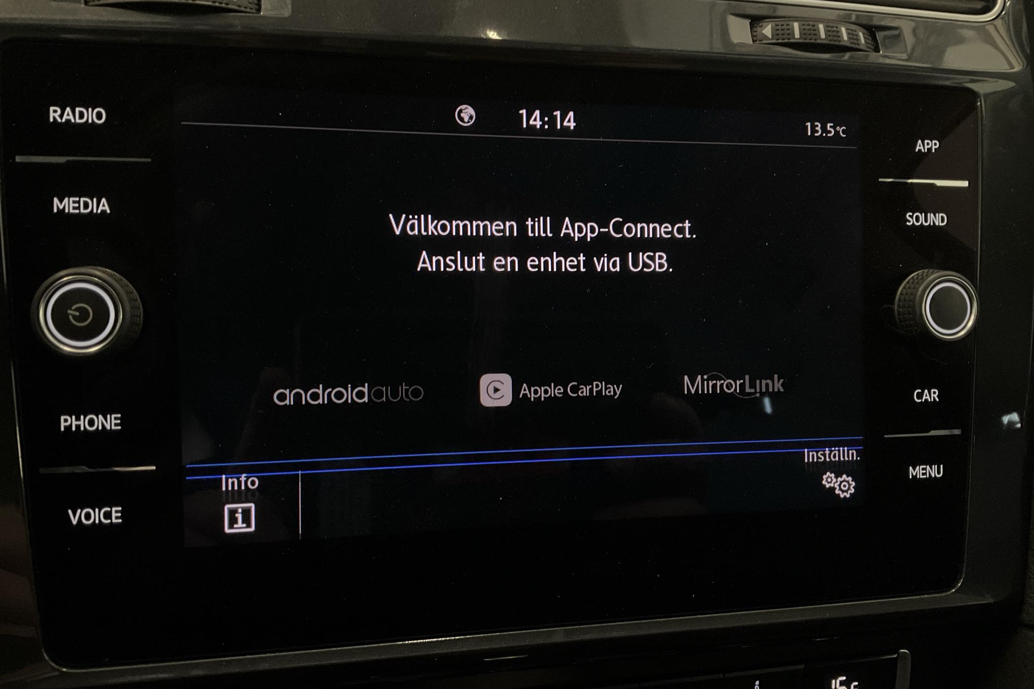 VW Golf VII 1.5 TSI 5dr (150hk) - 107 730 km - Automatyczna - czarny - 2020
