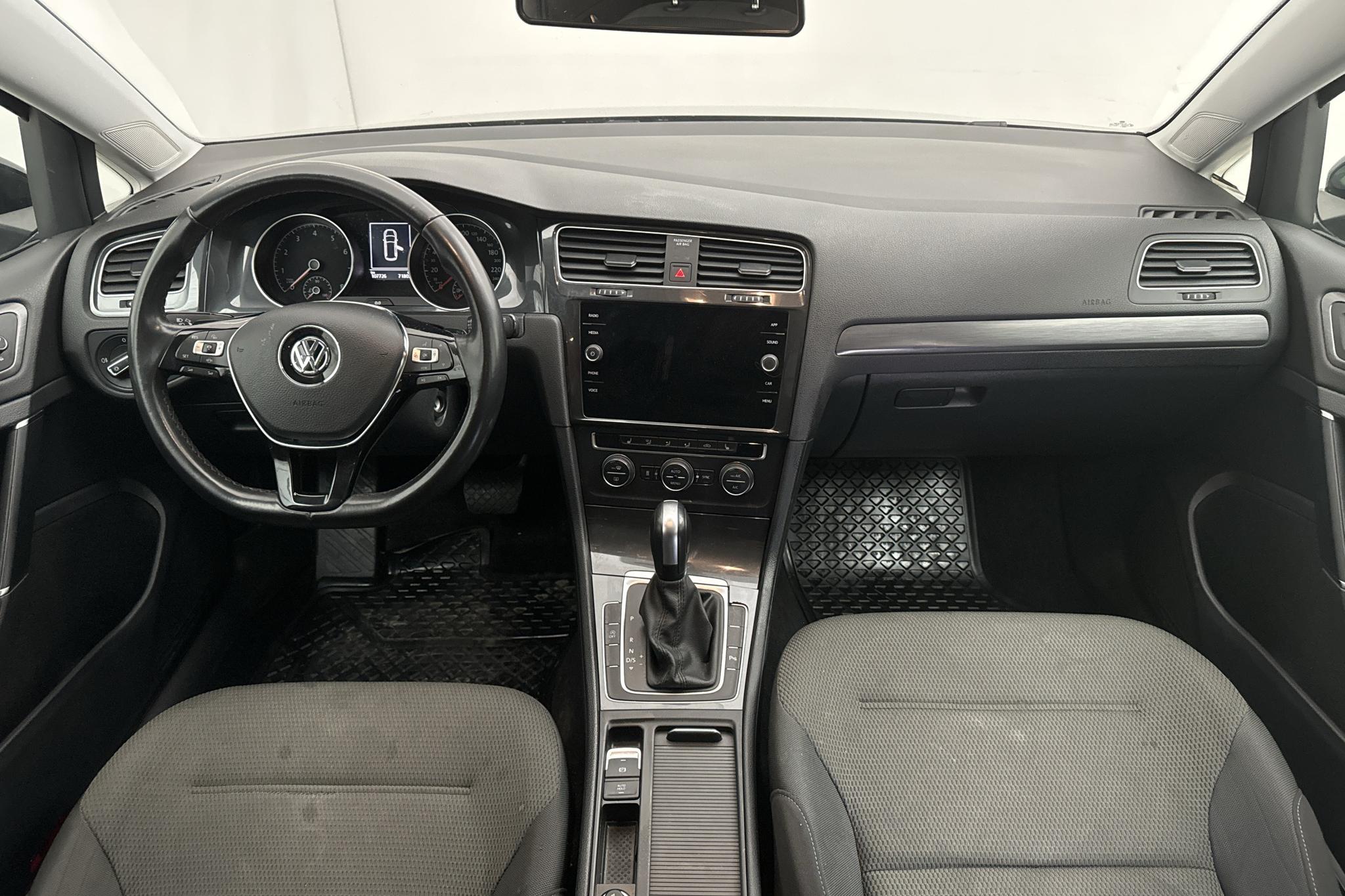 VW Golf VII 1.5 TSI 5dr (150hk) - 107 730 km - Automaattinen - musta - 2020