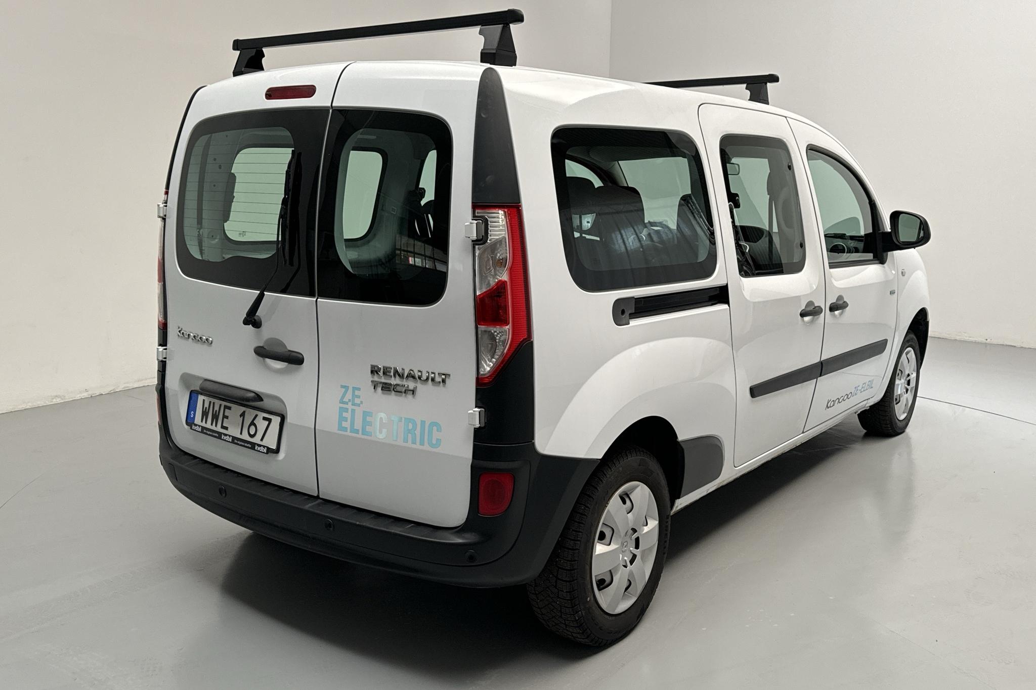Renault Kangoo Z.E Power Plus 33 kWh Maxi  (60hk) - 21 560 km - Automatyczna - biały - 2018