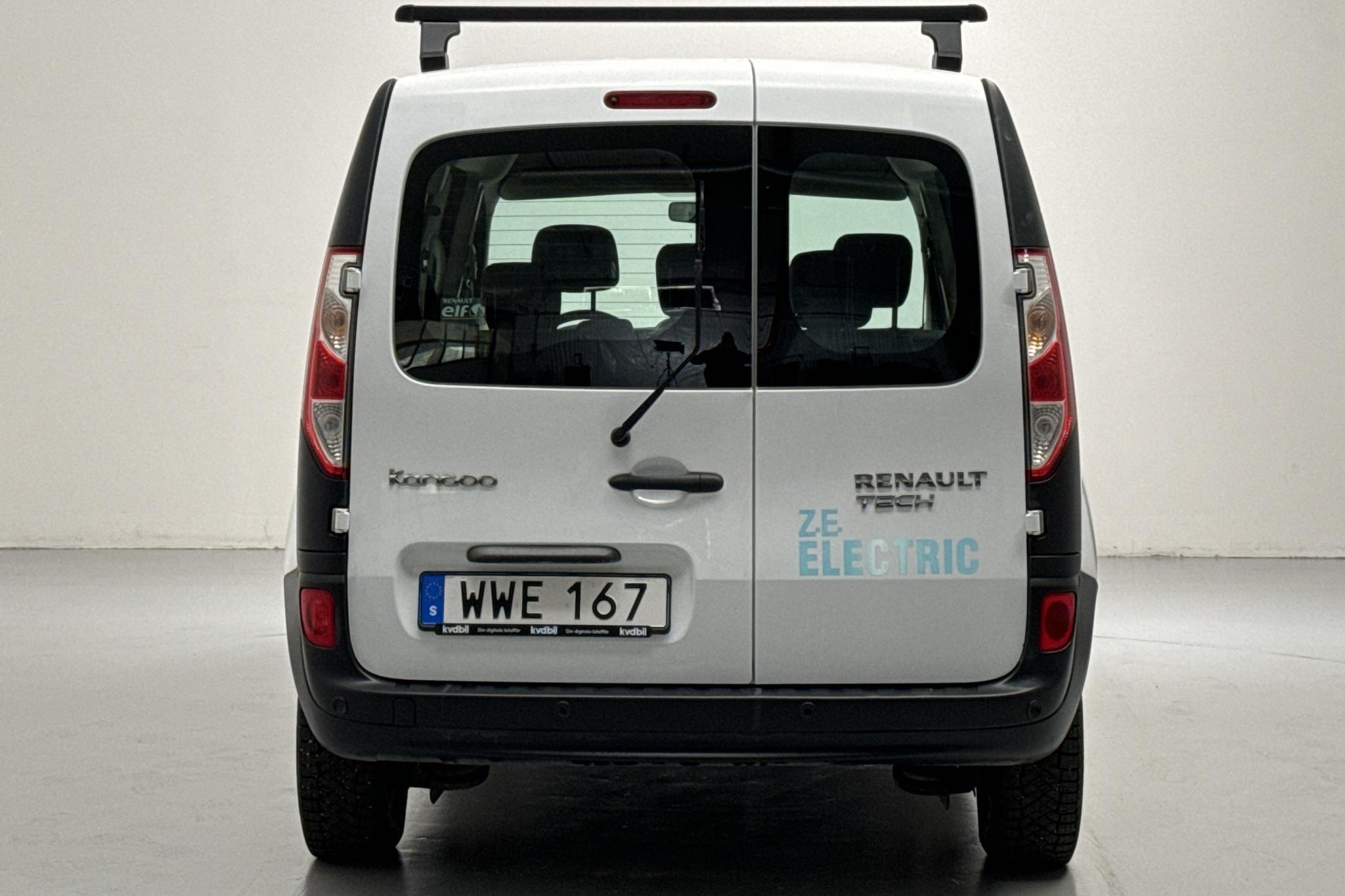 Renault Kangoo Z.E Power Plus 33 kWh Maxi  (60hk) - 21 560 km - Automatic - white - 2018