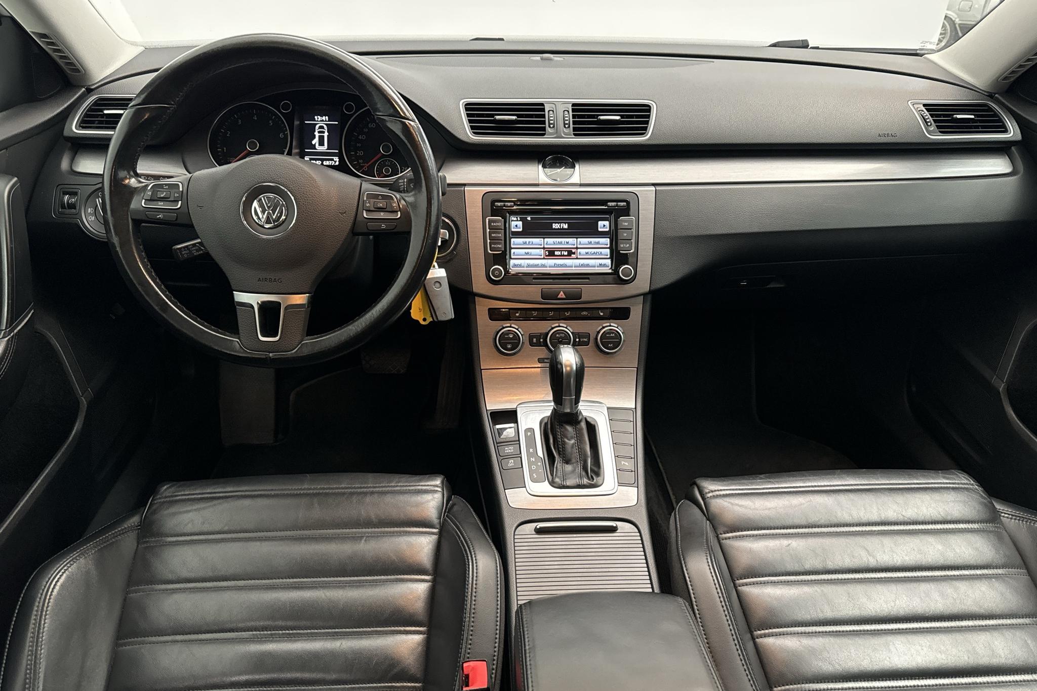 VW Passat 1.4 TSI EcoFuel Variant (150hk) - 154 940 km - Automaatne - valge - 2014