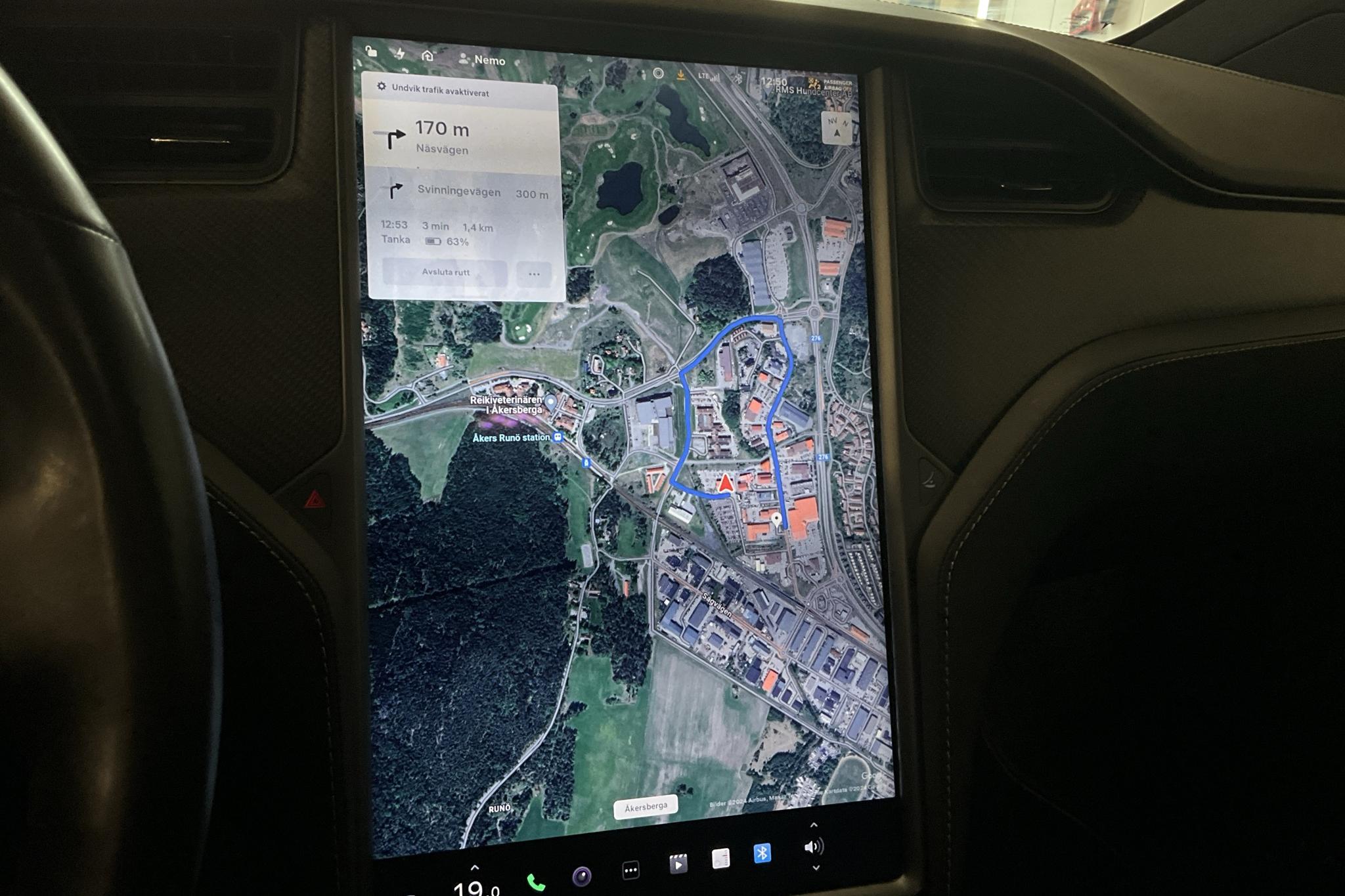 Tesla Model X P100D - 69 850 km - Automaattinen - harmaa - 2019