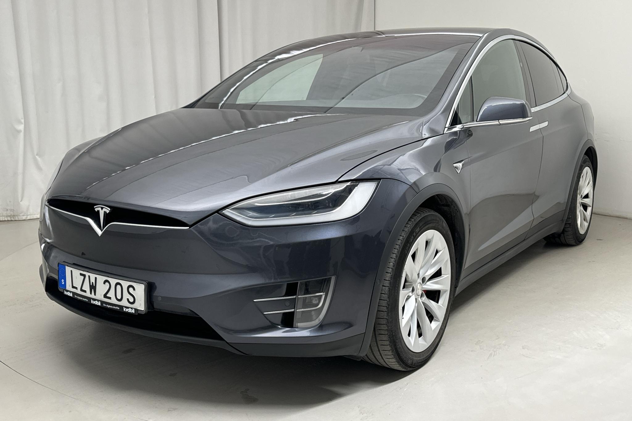 Tesla Model X P100D - 69 850 km - Automaattinen - harmaa - 2019