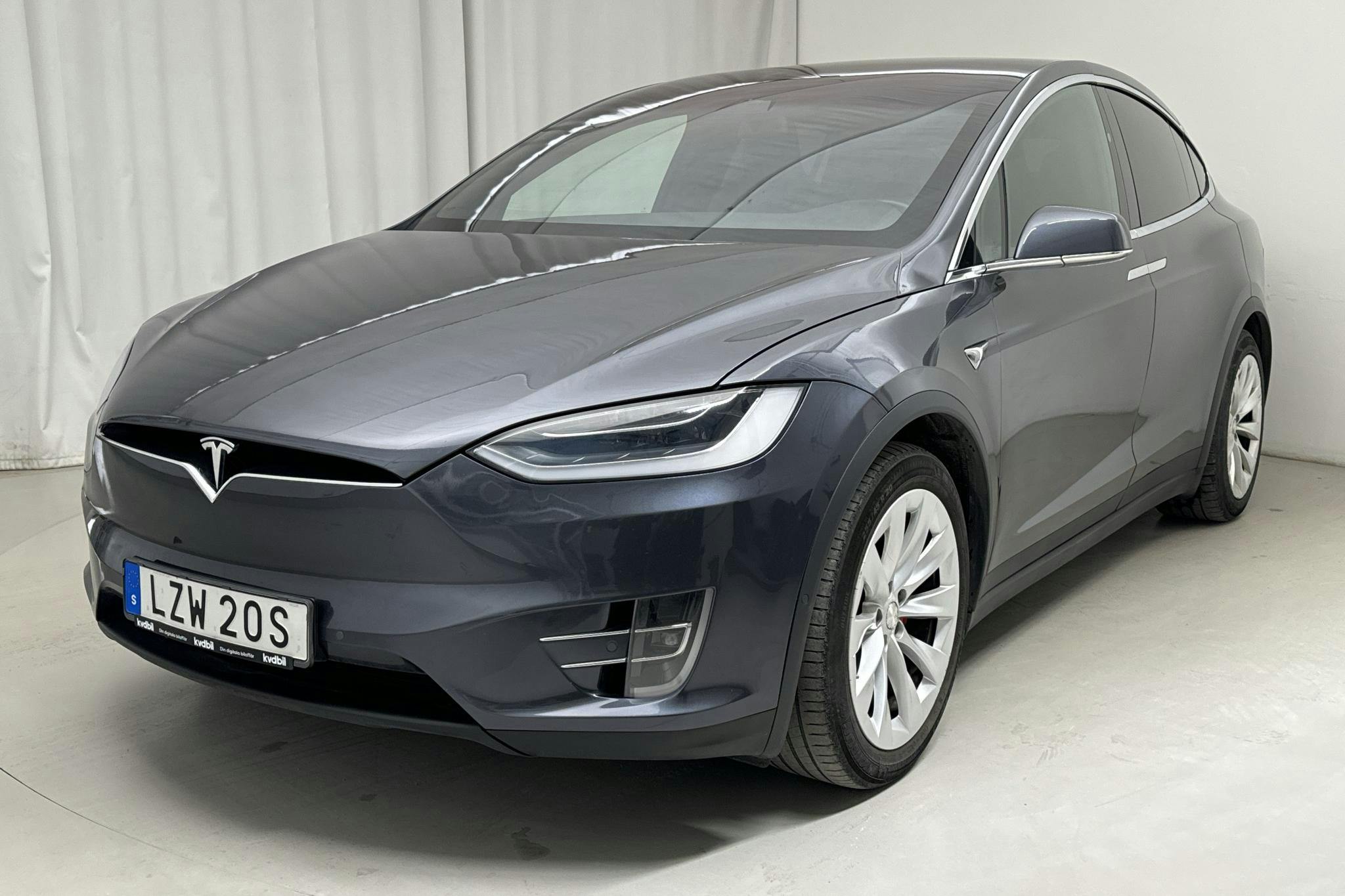 Tesla Model X P100D - 6 985 mil - Automat - grå - 2019