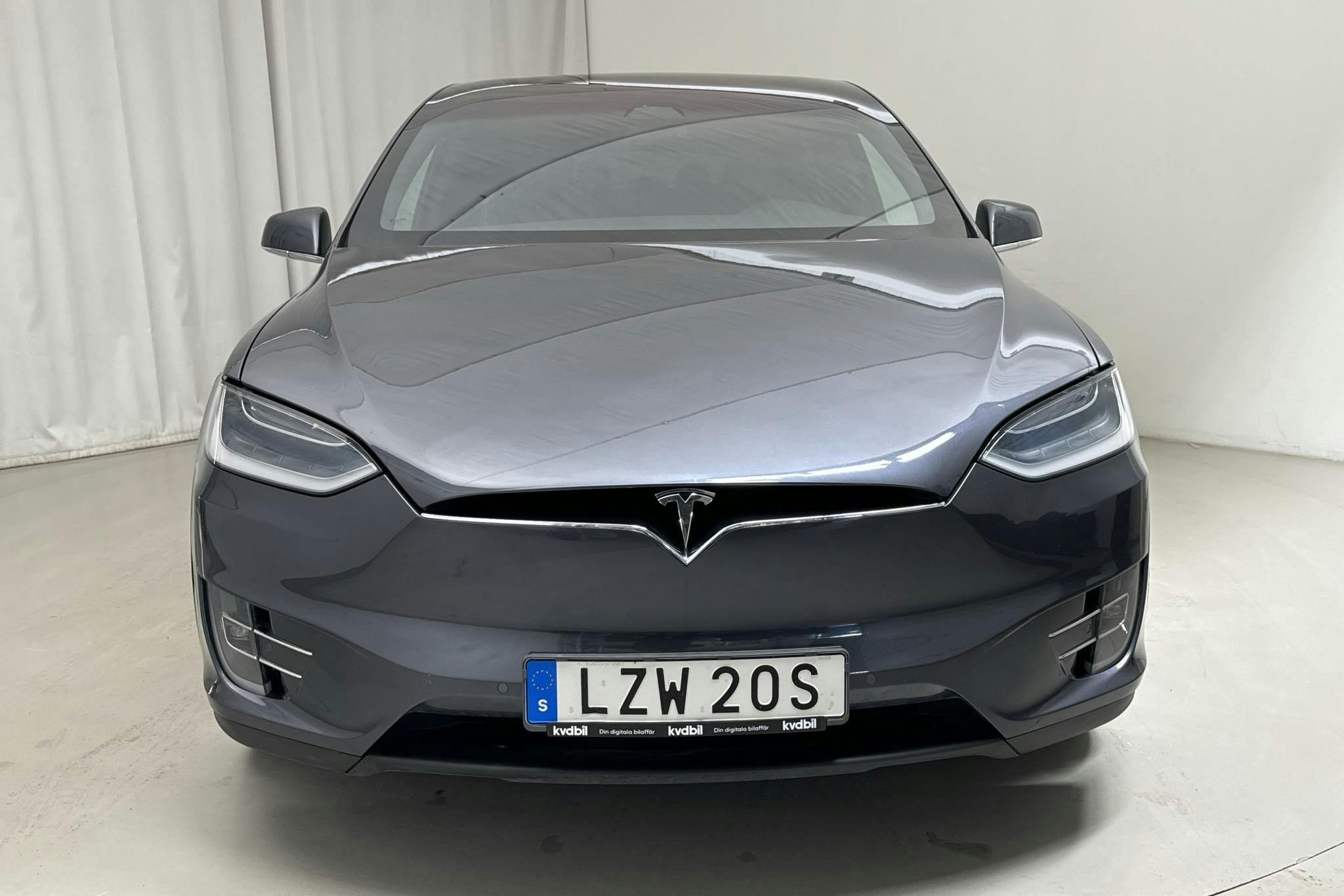 Tesla Model X P100D - 69 850 km - Automaattinen - harmaa - 2019