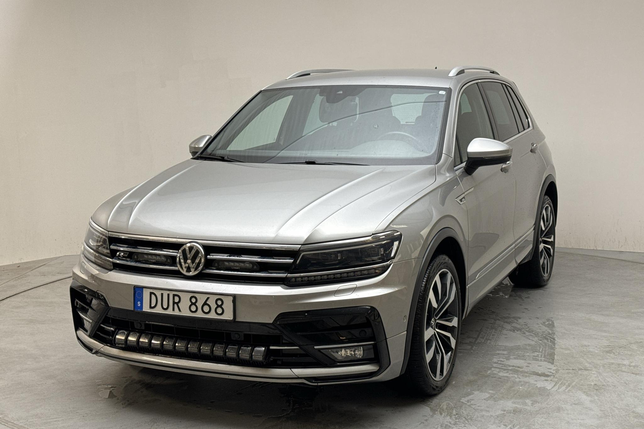VW Tiguan 2.0 TDI 4MOTION (240hk) - 137 360 km - Automatic - silver - 2018