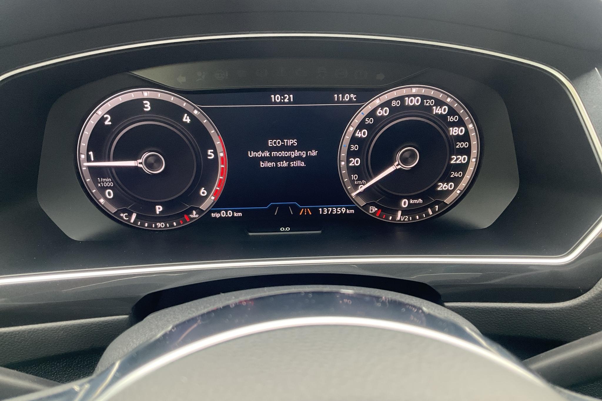 VW Tiguan 2.0 TDI 4MOTION (240hk) - 137 360 km - Automatyczna - srebro - 2018