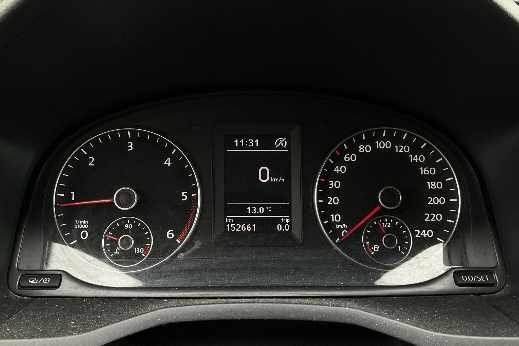 VW Caddy 2.0 TDI Skåp (75hk) - 15 267 mil - Manuell - vit - 2016