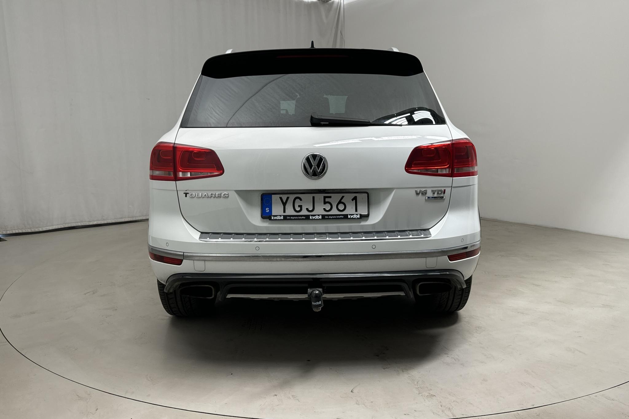 VW Touareg 3.0 TDI BlueMotion Technology (262hk) - 225 250 km - Automatic - white - 2017