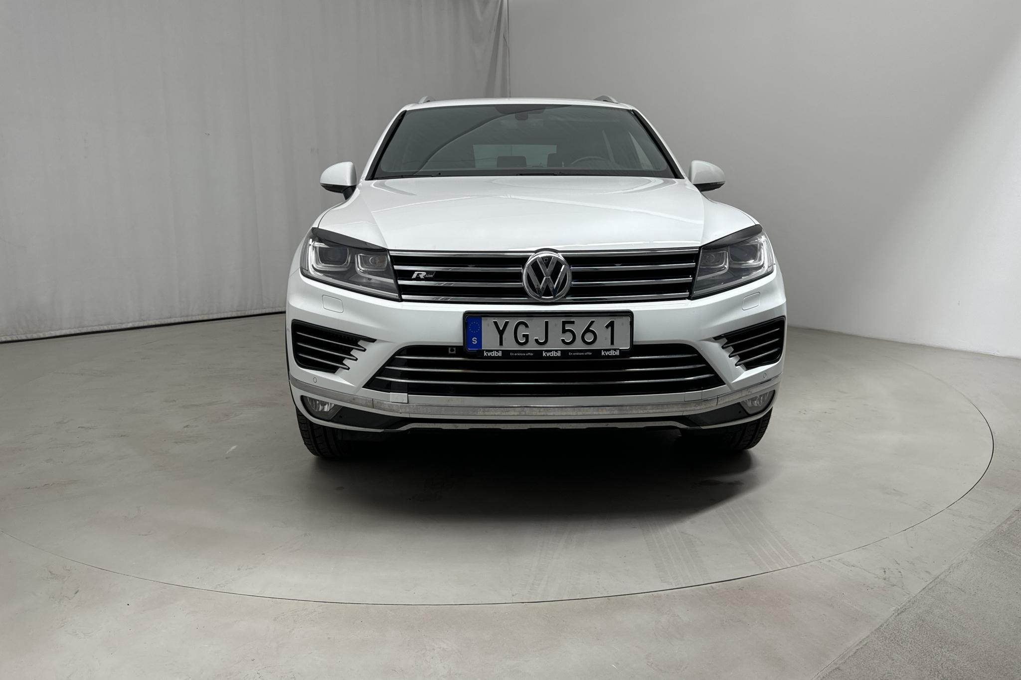 VW Touareg 3.0 TDI BlueMotion Technology (262hk) - 225 250 km - Automaatne - valge - 2017