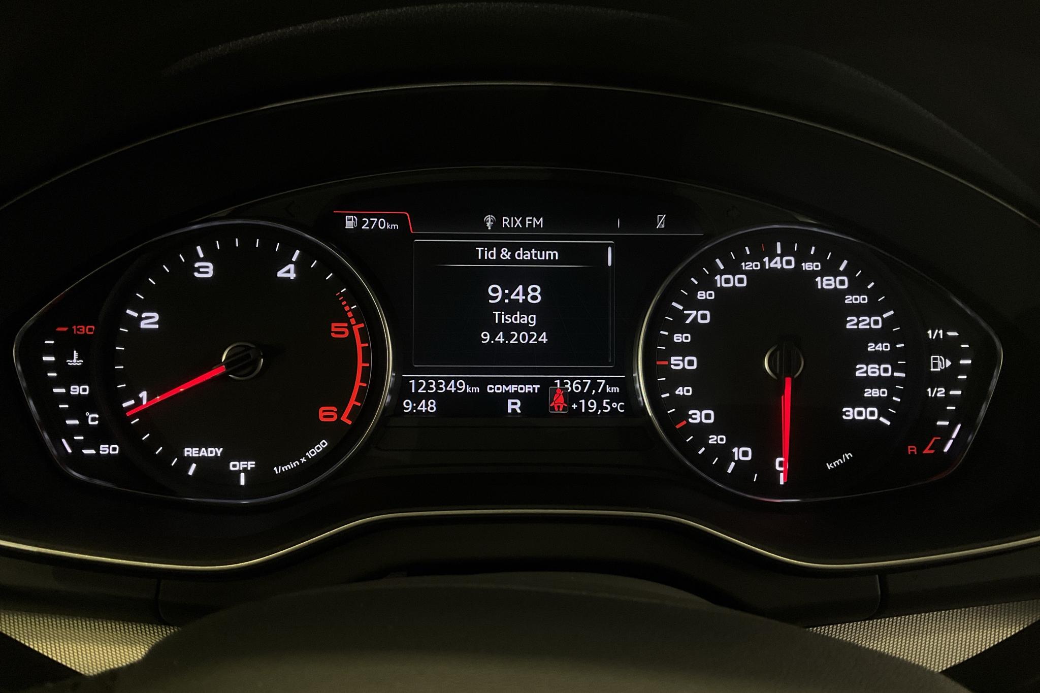 Audi Q5 2.0 TDI quattro (190hk) - 123 340 km - Automatyczna - niebieski - 2018