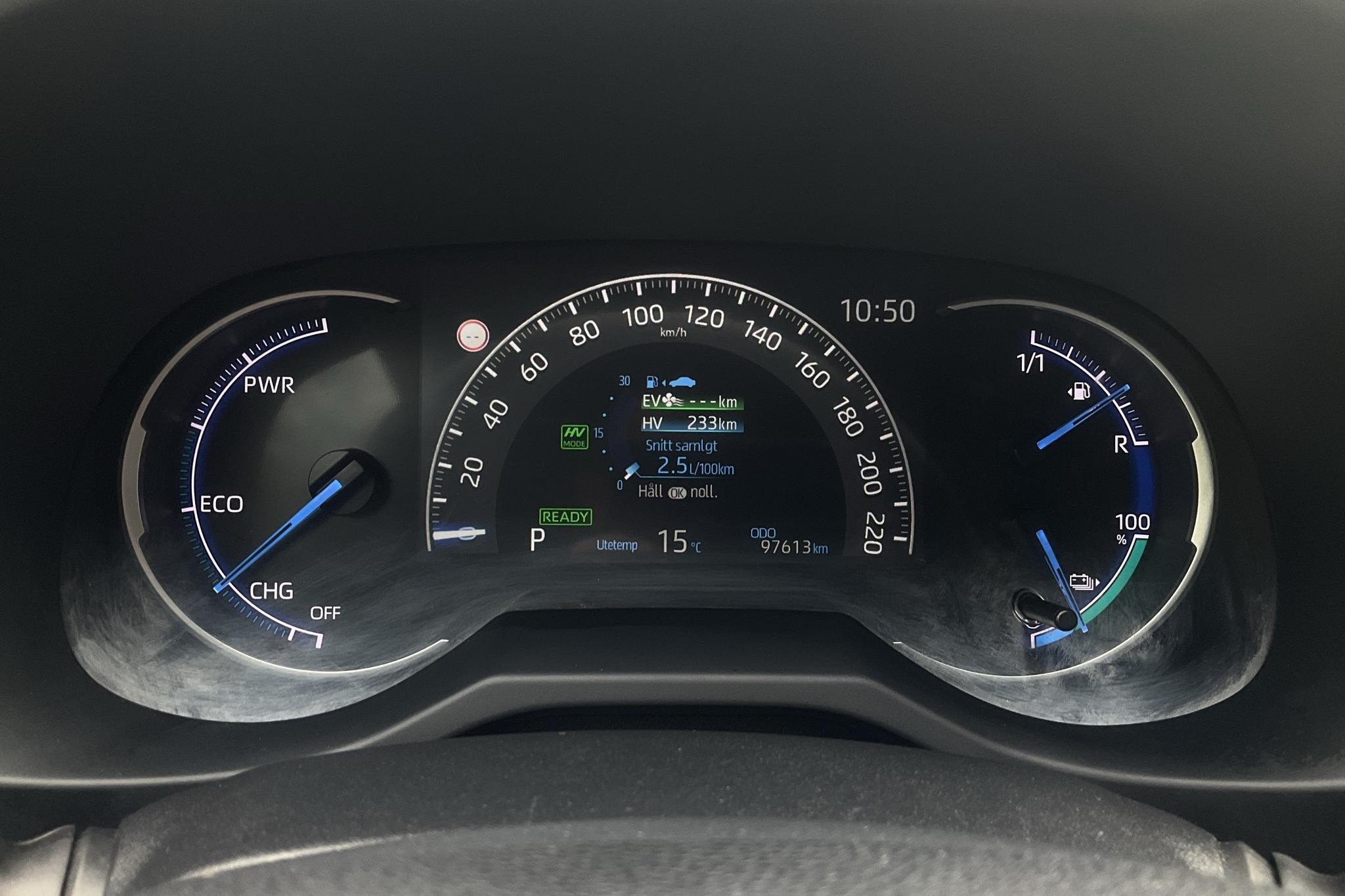 Toyota RAV4 2.5 Plug-in Hybrid AWD (306hk) - 97 610 km - Automatyczna - Dark Grey - 2021