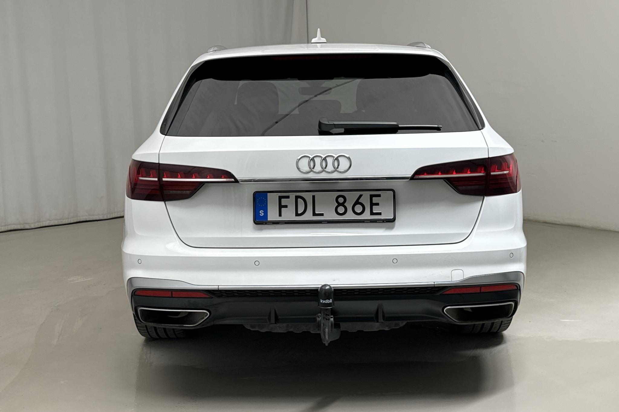 Audi A4 Avant 40 g-tron 2.0 TFSI (170hk) - 78 600 km - Automatyczna - biały - 2020