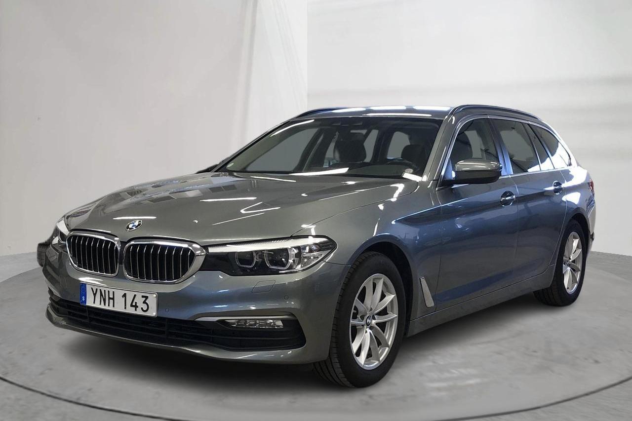 BMW 520d Touring, G31 (190hk) - 137 370 km - Automatyczna - niebieski - 2018
