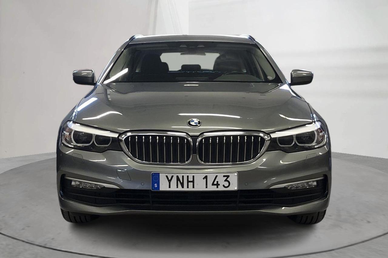 BMW 520d Touring, G31 (190hk) - 137 370 km - Automatyczna - niebieski - 2018