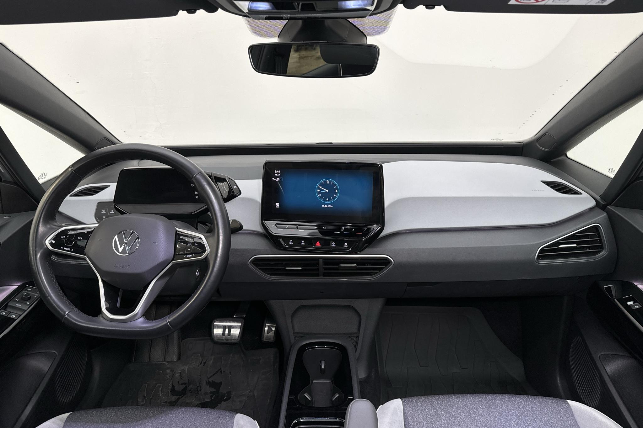 VW ID.3 58kWh (204hk) - 50 400 km - Automaatne - hall - 2021