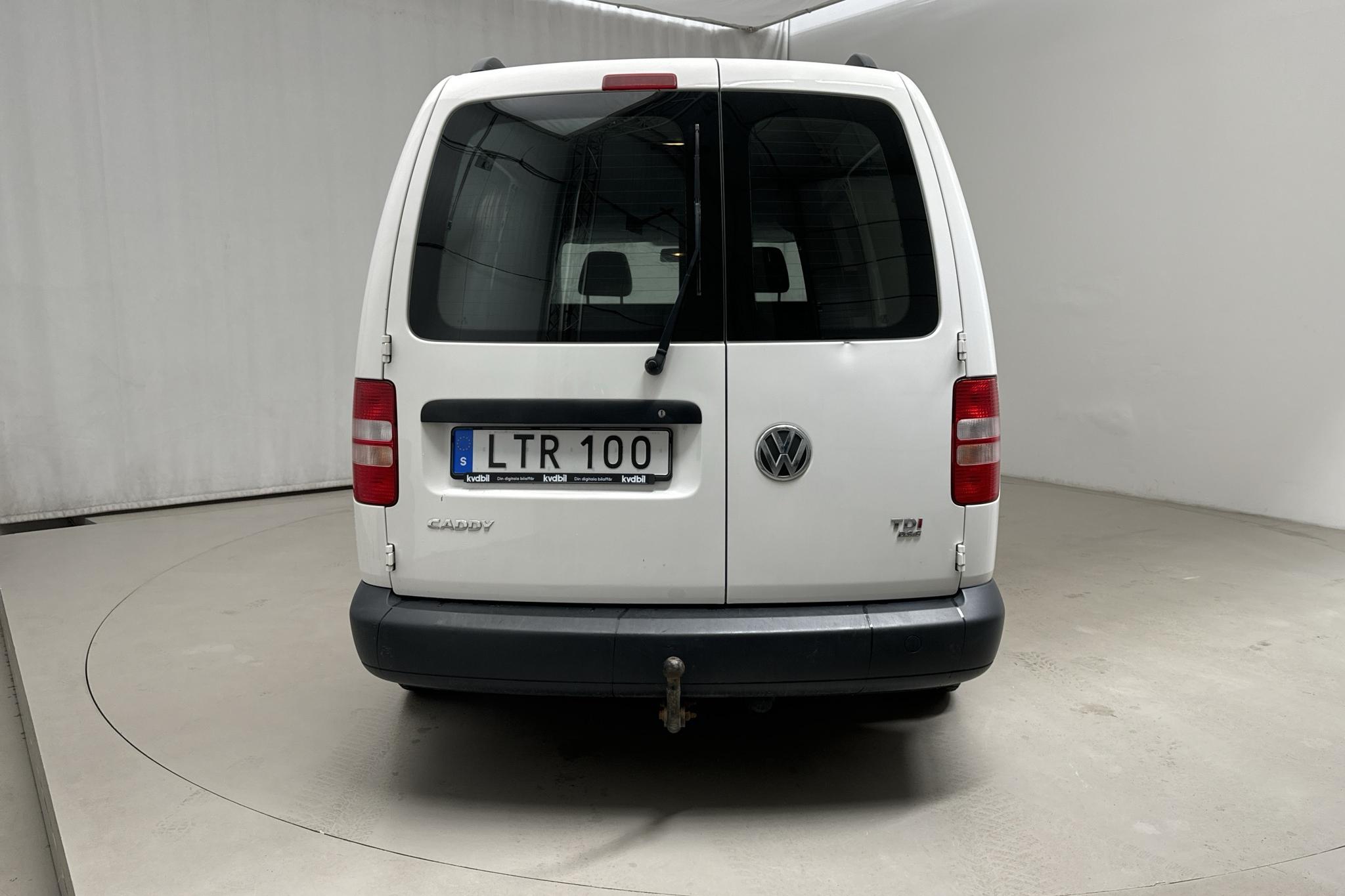 VW Caddy 1.6 TDI Maxi Skåp (102hk) - 14 880 mil - Automat - vit - 2015