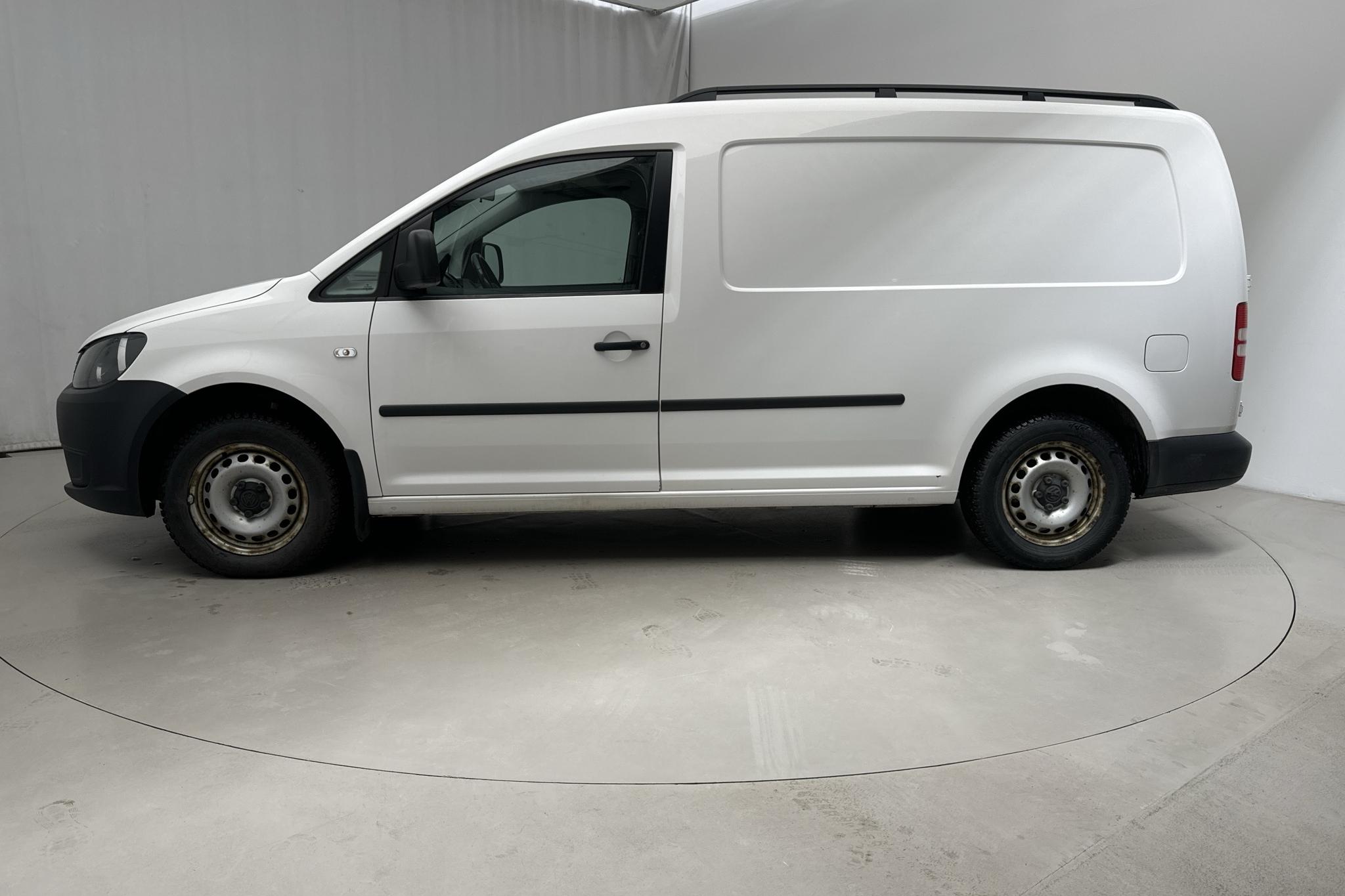 VW Caddy 1.6 TDI Maxi Skåp (102hk) - 14 880 mil - Automat - vit - 2015