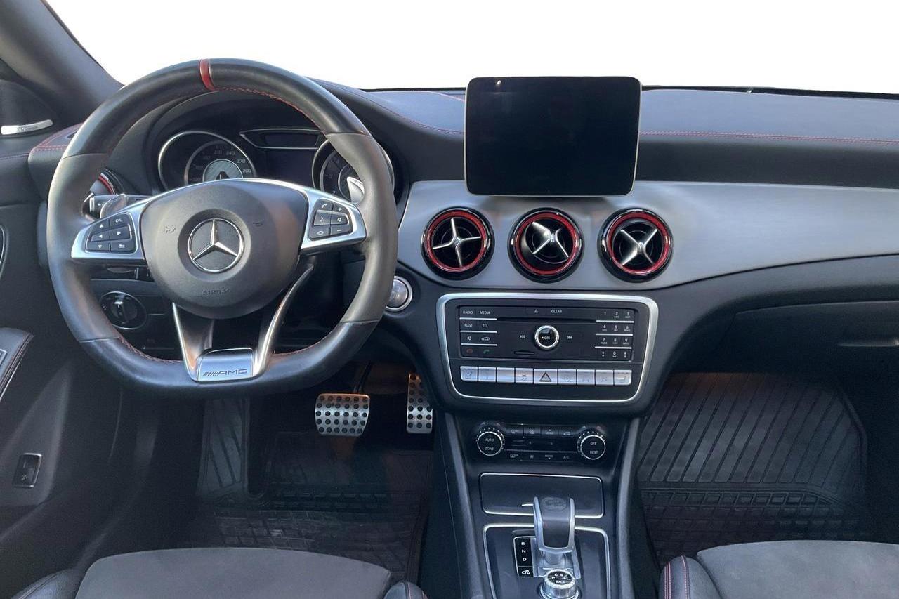 Mercedes CLA 45 AMG 4MATIC Shooting Brake X117 (381hk) - 90 490 km - Automaattinen - harmaa - 2019