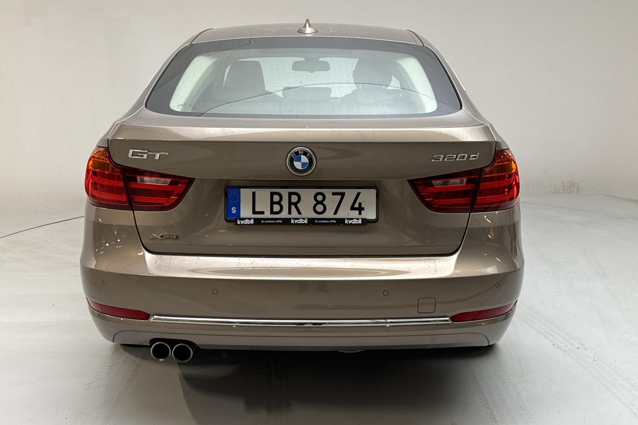 BMW 320d GT xDrive, F34 (190hk) - 163 480 km - Automatyczna - Light Brown - 2016