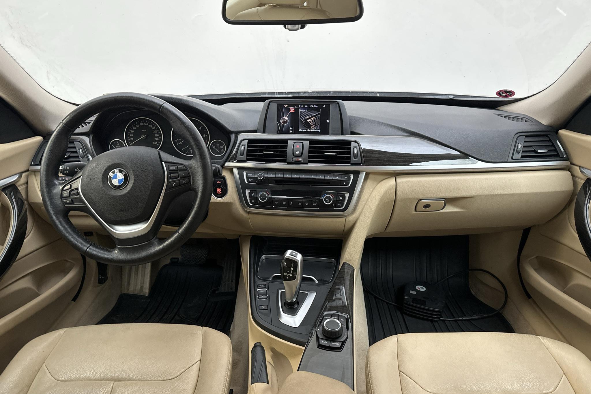 BMW 320d GT xDrive, F34 (190hk) - 163 480 km - Automatyczna - Light Brown - 2016
