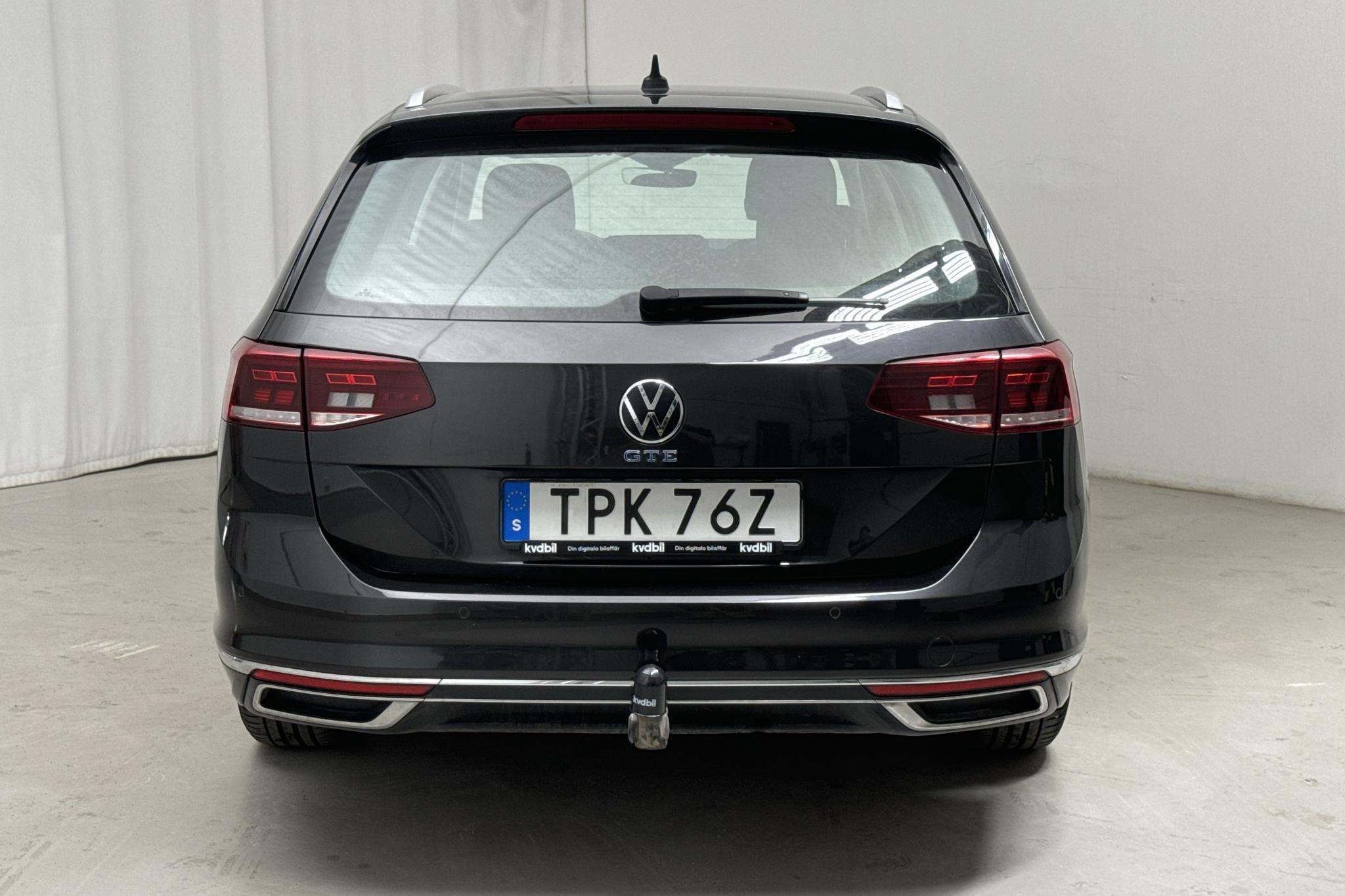 VW Passat 1.4 GTE Sportscombi (218hk) - 55 490 km - Automatic - Dark Grey - 2021