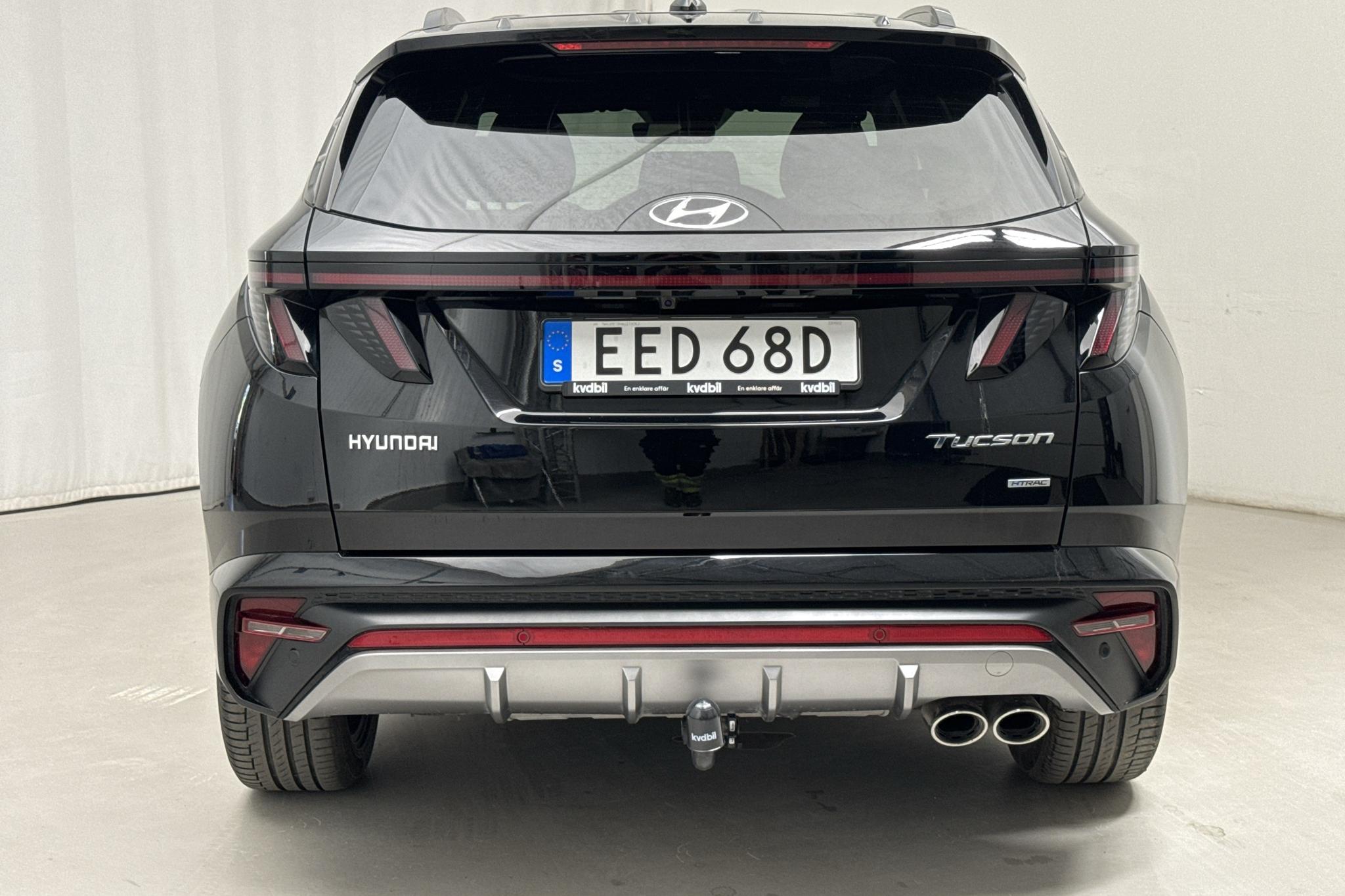 Hyundai Tucson 1.6 GDI M-hybrid 4WD (180hk) - 11 990 km - Automatyczna - czarny - 2021
