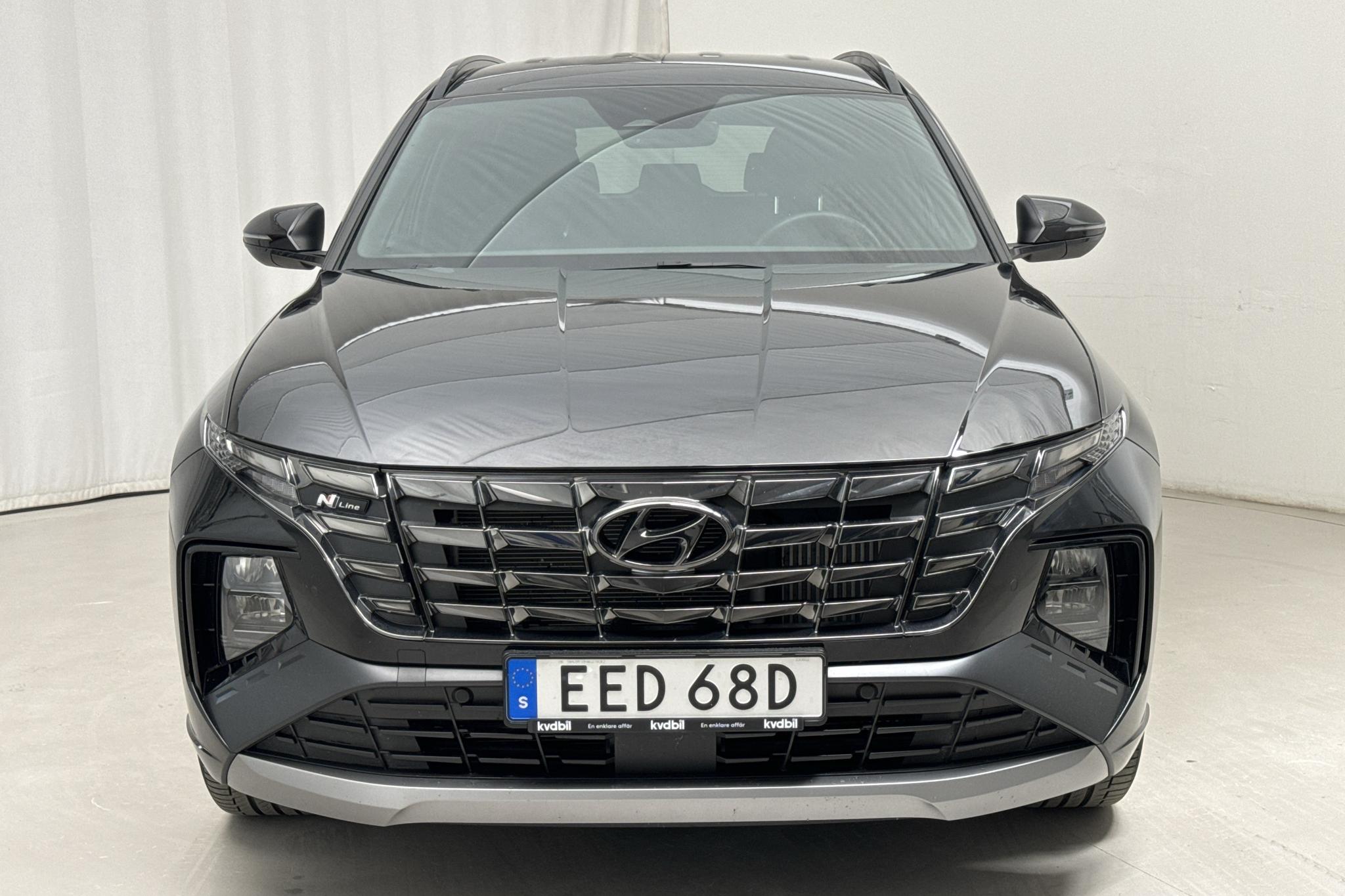 Hyundai Tucson 1.6 GDI M-hybrid 4WD (180hk) - 11 990 km - Automatic - black - 2021