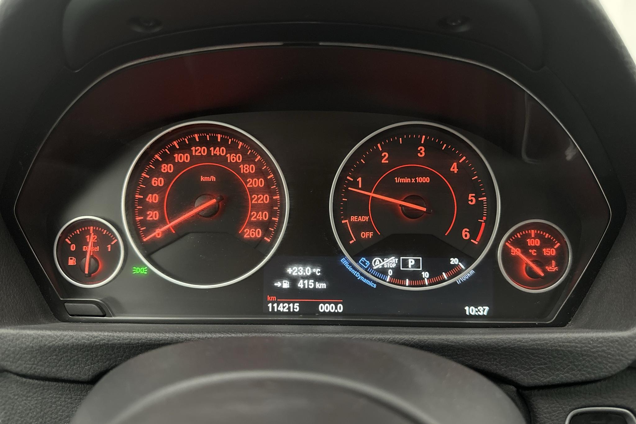 BMW 320d GT xDrive, F34 (190hk) - 114 210 km - Automatic - silver - 2017
