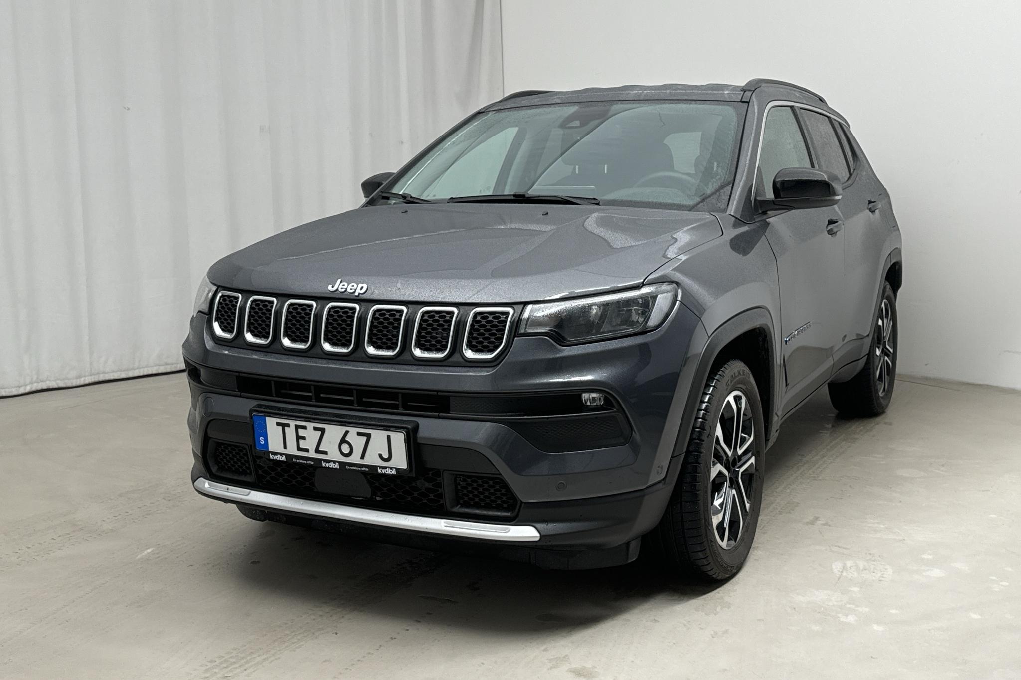 Jeep Compass 1.3 PHEV 4WD (240hk) - 20 880 km - Automatic - gray - 2022