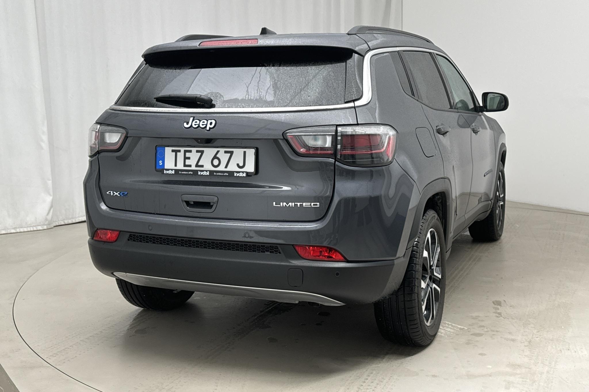 Jeep Compass 1.3 PHEV 4WD (240hk) - 20 880 km - Automatyczna - szary - 2022