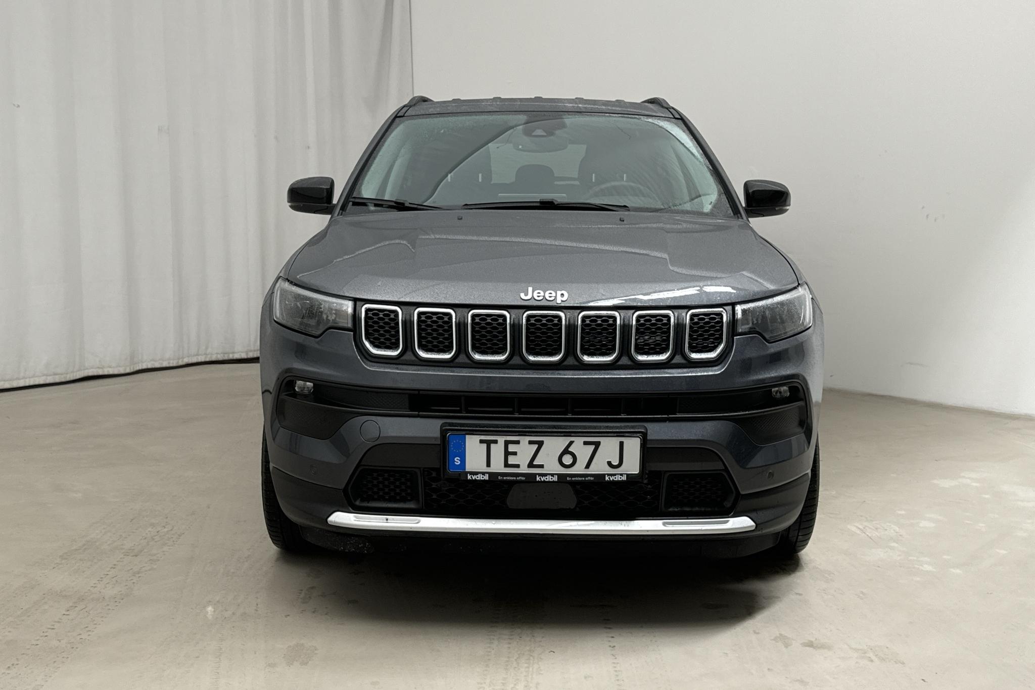 Jeep Compass 1.3 PHEV 4WD (240hk) - 2 088 mil - Automat - grå - 2022