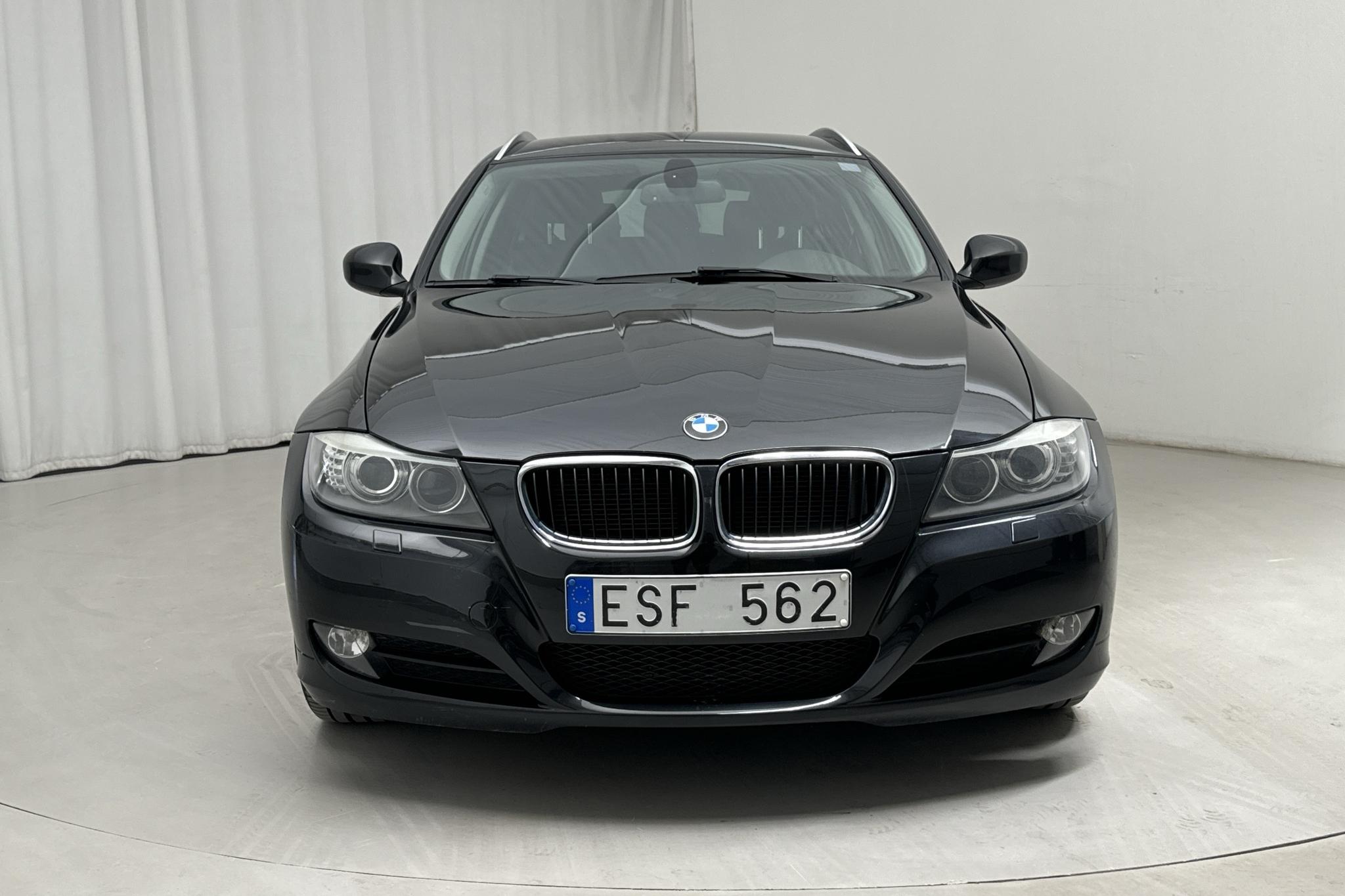BMW 320d xDrive Touring, E91 (184hk) - 152 980 km - Automaatne - must - 2011