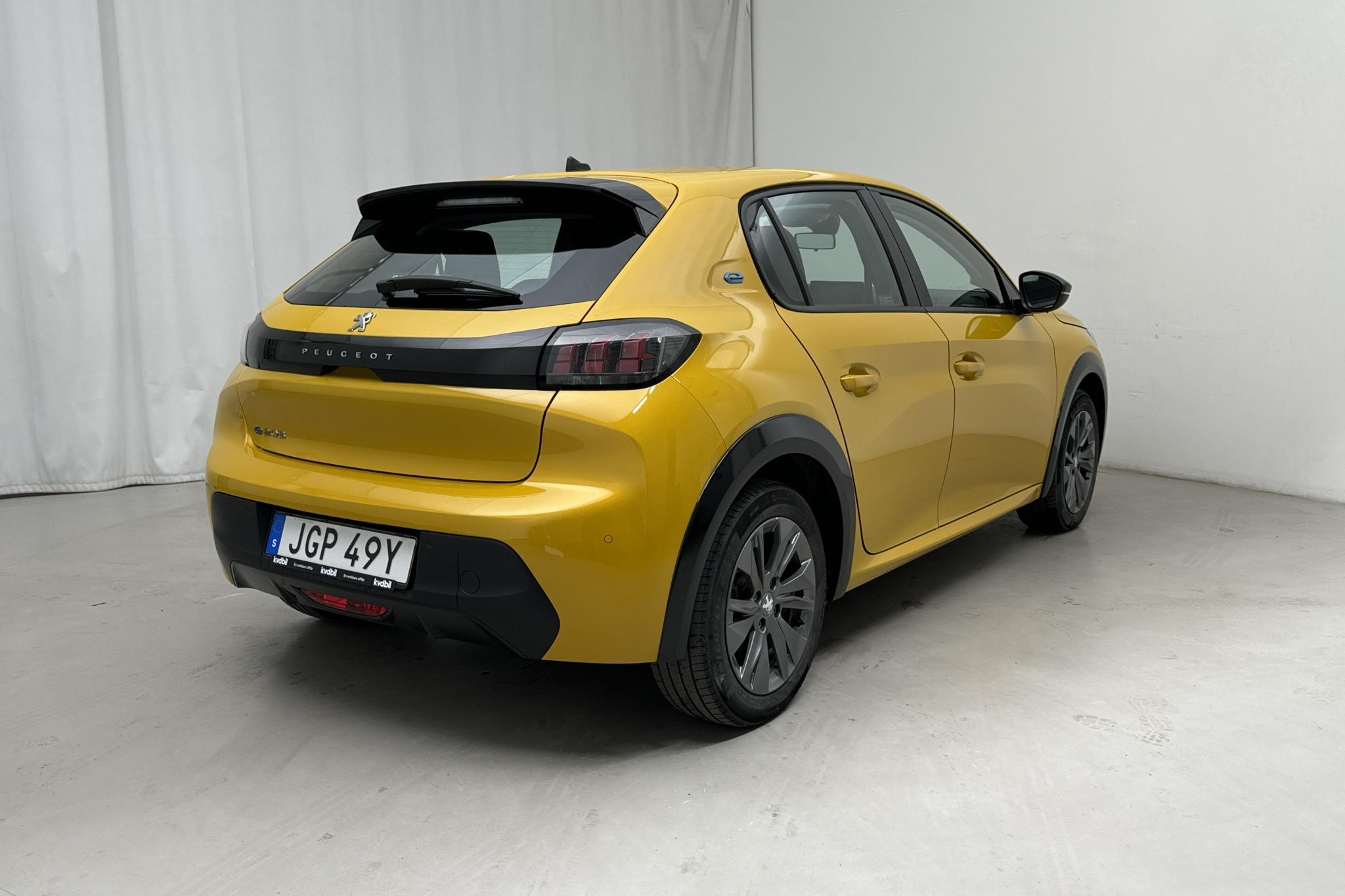 Peugeot e-208 50 kWh 5dr (136hk) - 30 260 km - Automatic - yellow - 2022