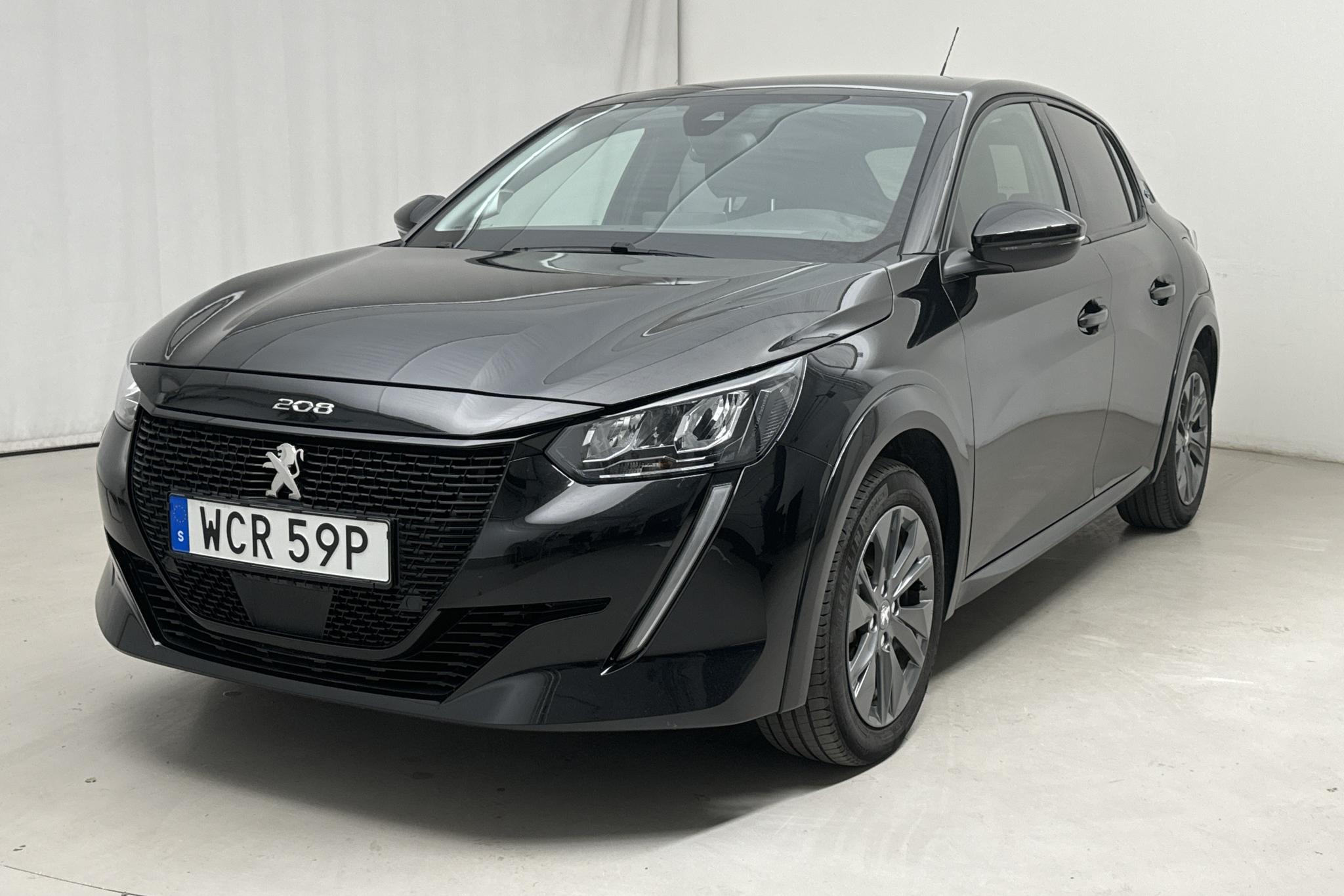 Peugeot e-208 50 kWh 5dr (136hk) - 36 280 km - Automatyczna - czarny - 2022