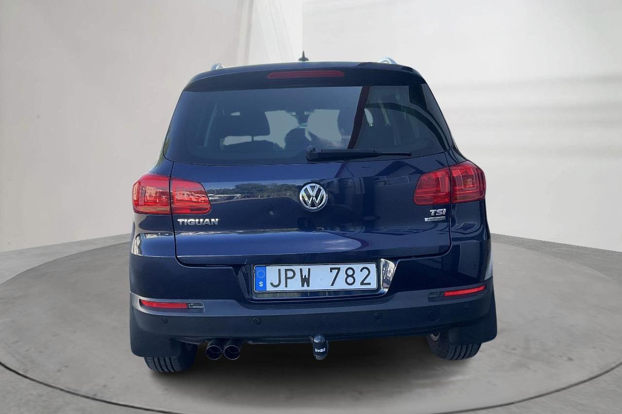 VW Tiguan 1.4 TSI 4MOTION (160hk) - 111 380 km - Manuaalinen - Dark Blue - 2013