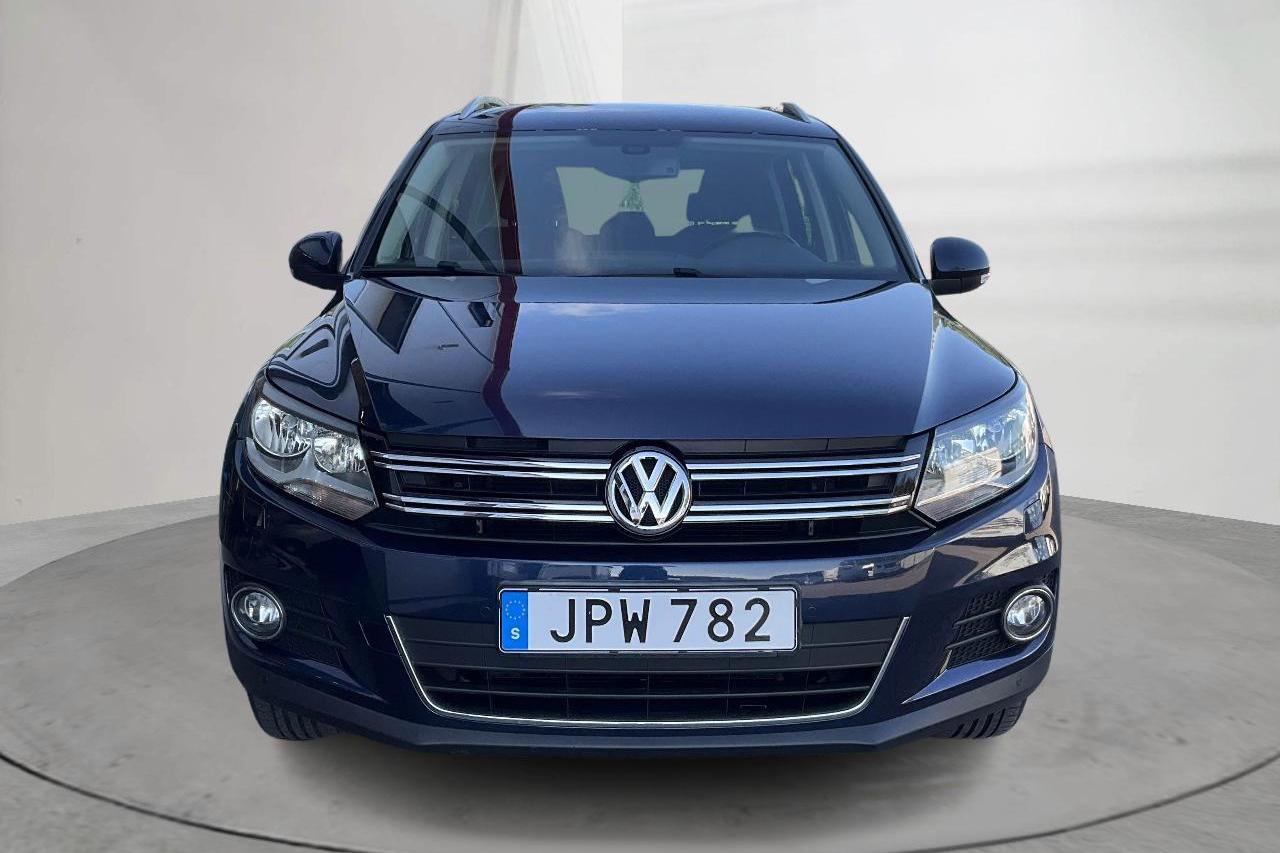 VW Tiguan 1.4 TSI 4MOTION (160hk) - 11 138 mil - Manuell - Dark Blue - 2013
