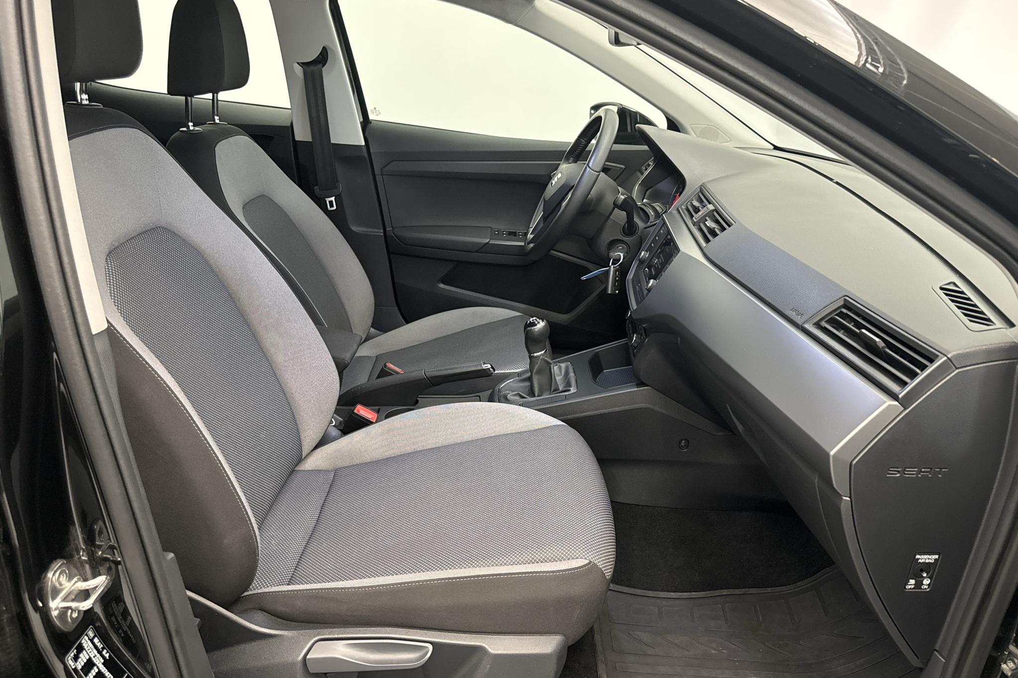 Seat Ibiza 1.0 MPI 5dr (80hk) - 58 580 km - Manual - black - 2019