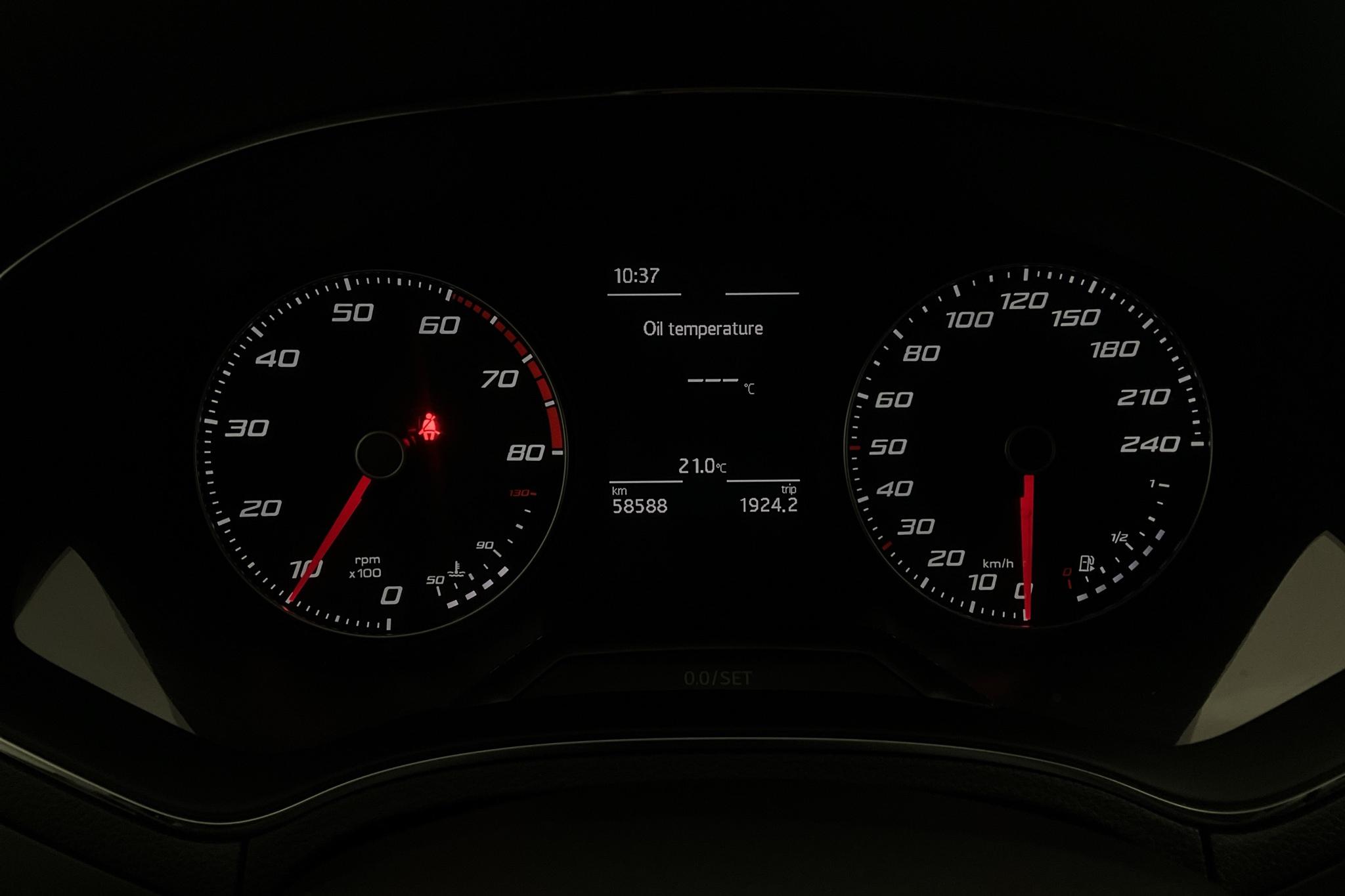 Seat Ibiza 1.0 MPI 5dr (80hk) - 58 580 km - Manualna - czarny - 2019