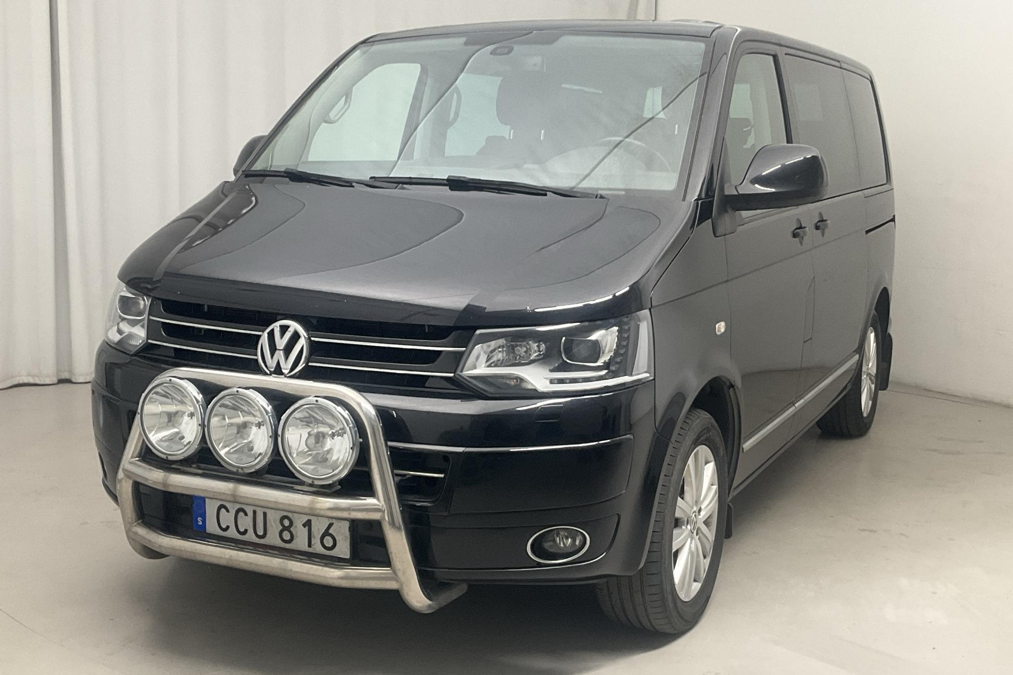VW Multivan T5 2.0 TDI 4MOTION (180hk) - 139 110 km - Automatyczna - czarny - 2015