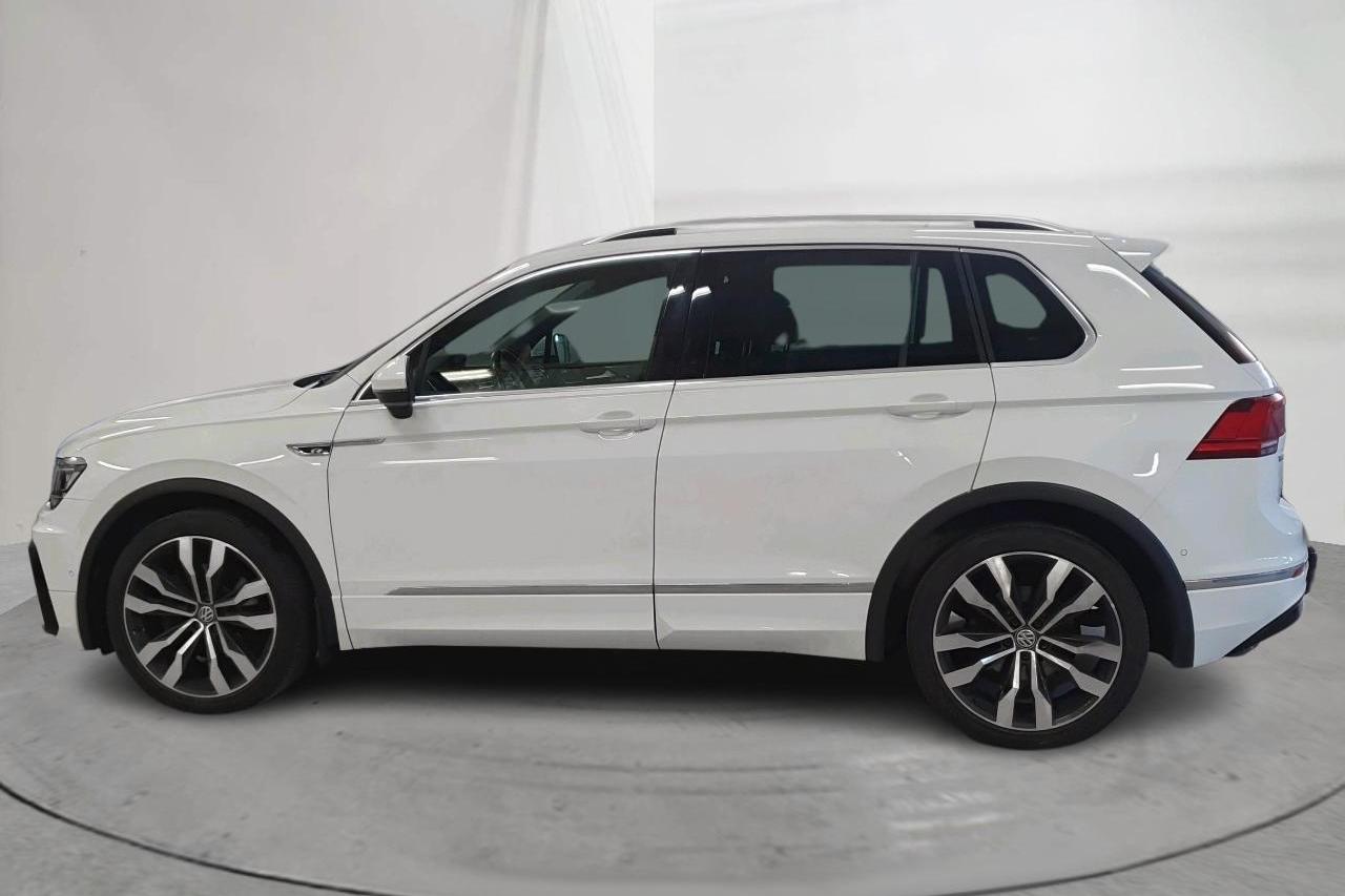 VW Tiguan 2.0 TDI 4MOTION (190hk) - 156 660 km - Automatyczna - biały - 2019